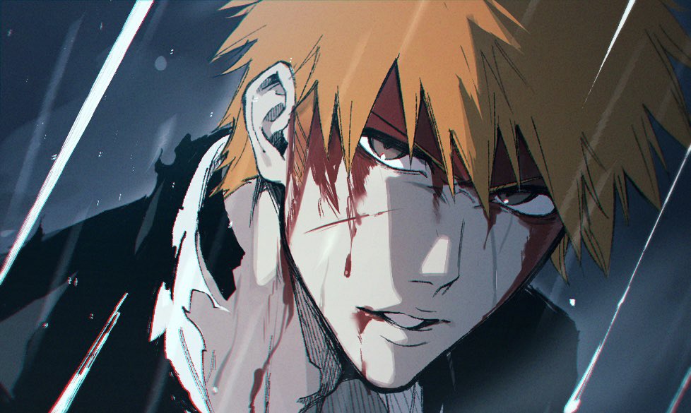 Unbroken Spirit: Ichigo Kurosaki's Defiant Stand
