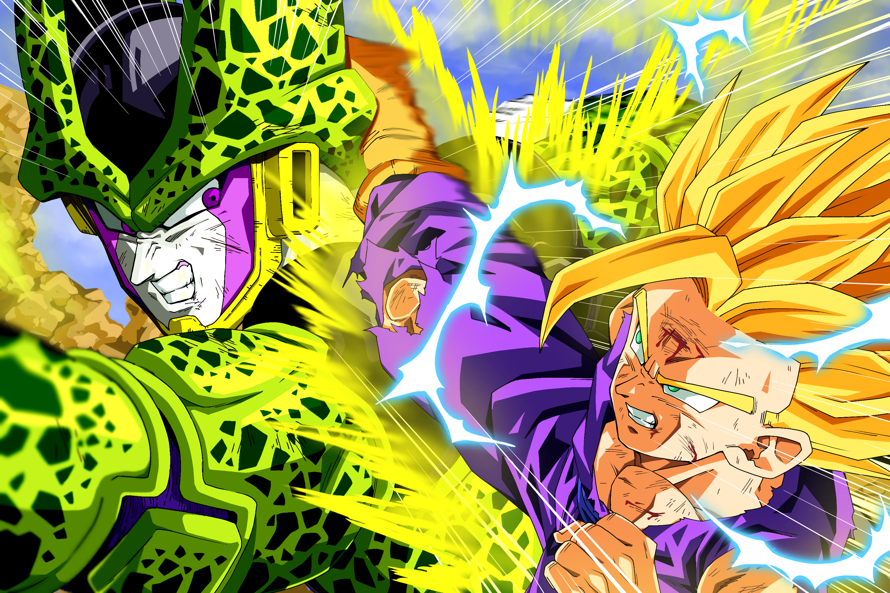 Cell Games Climax. The Fated Clash of Wills ⚡🌋