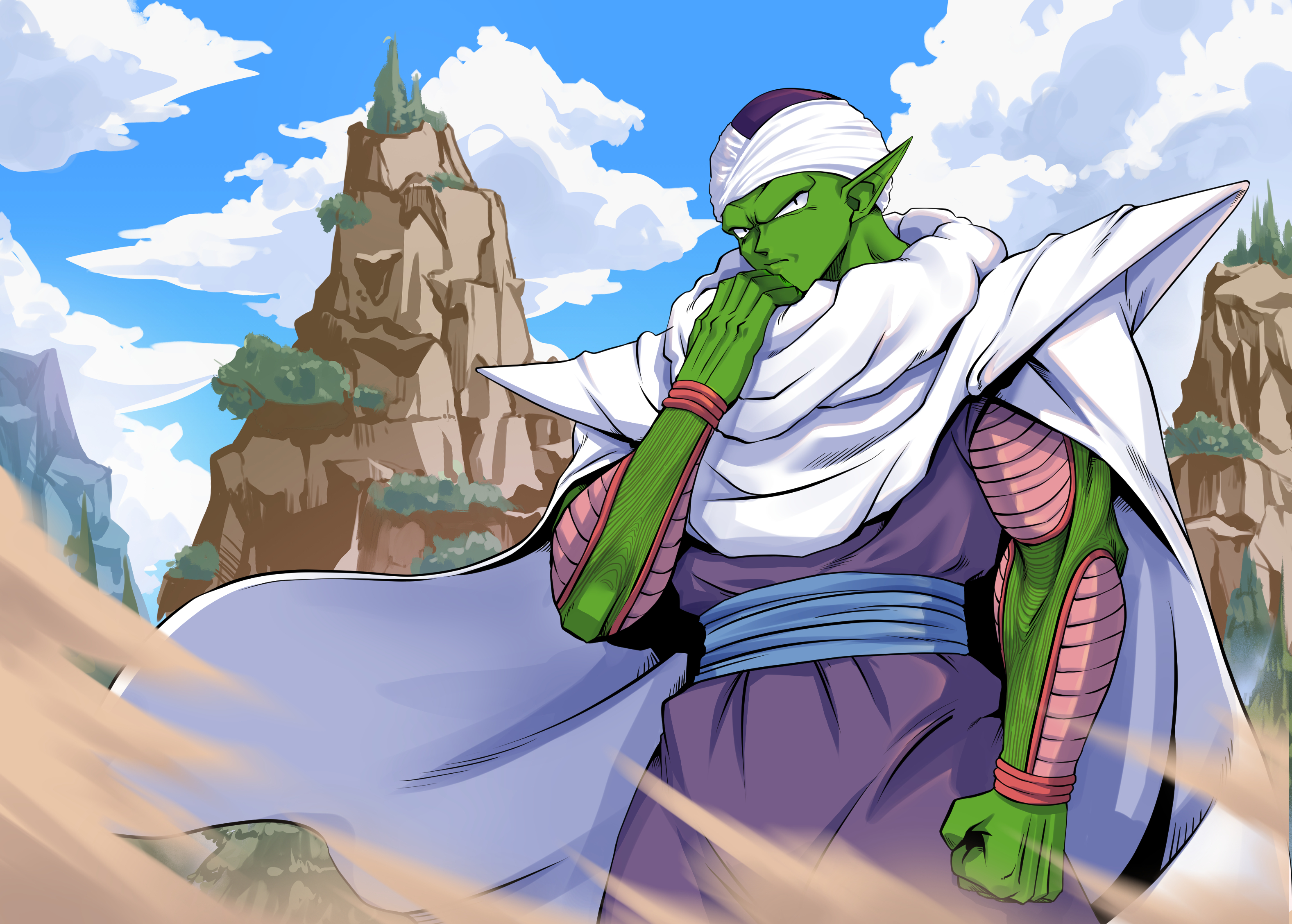 Highland Meditation. The Calm Before the Gathering Storm 🏔️ Namek