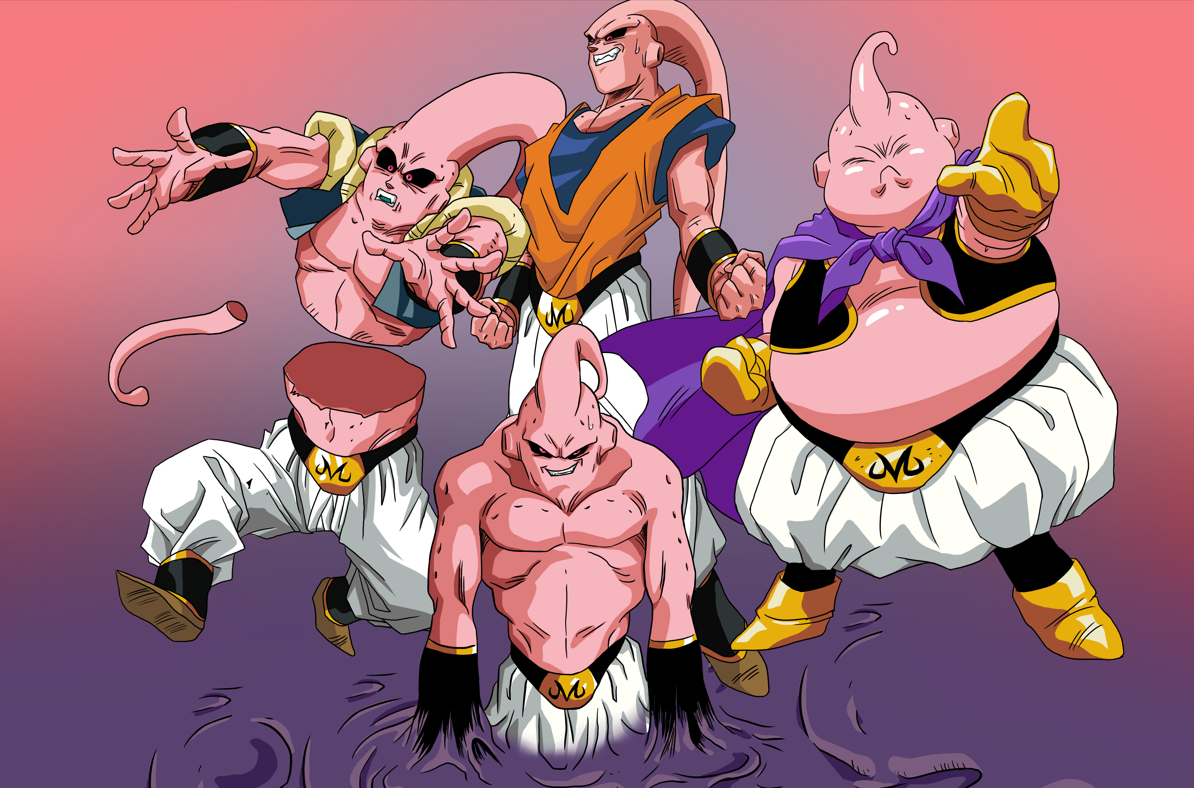Absolute Chaos. The Disjointed Splitting of Majin Buu 🌀🔮