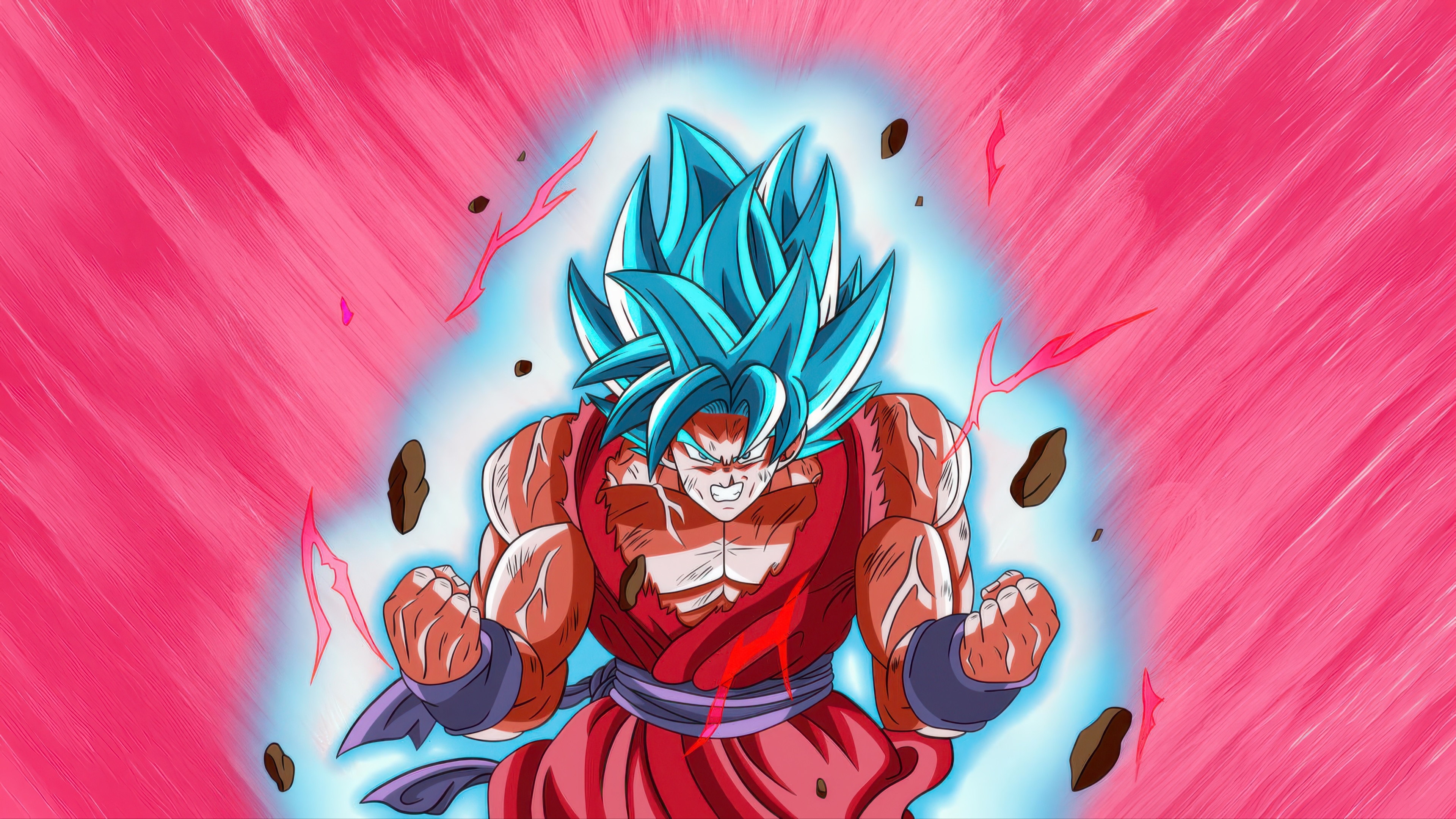 Crimson Overdrive. The God-Like Surge of Kaioken Blue 🌊🔴