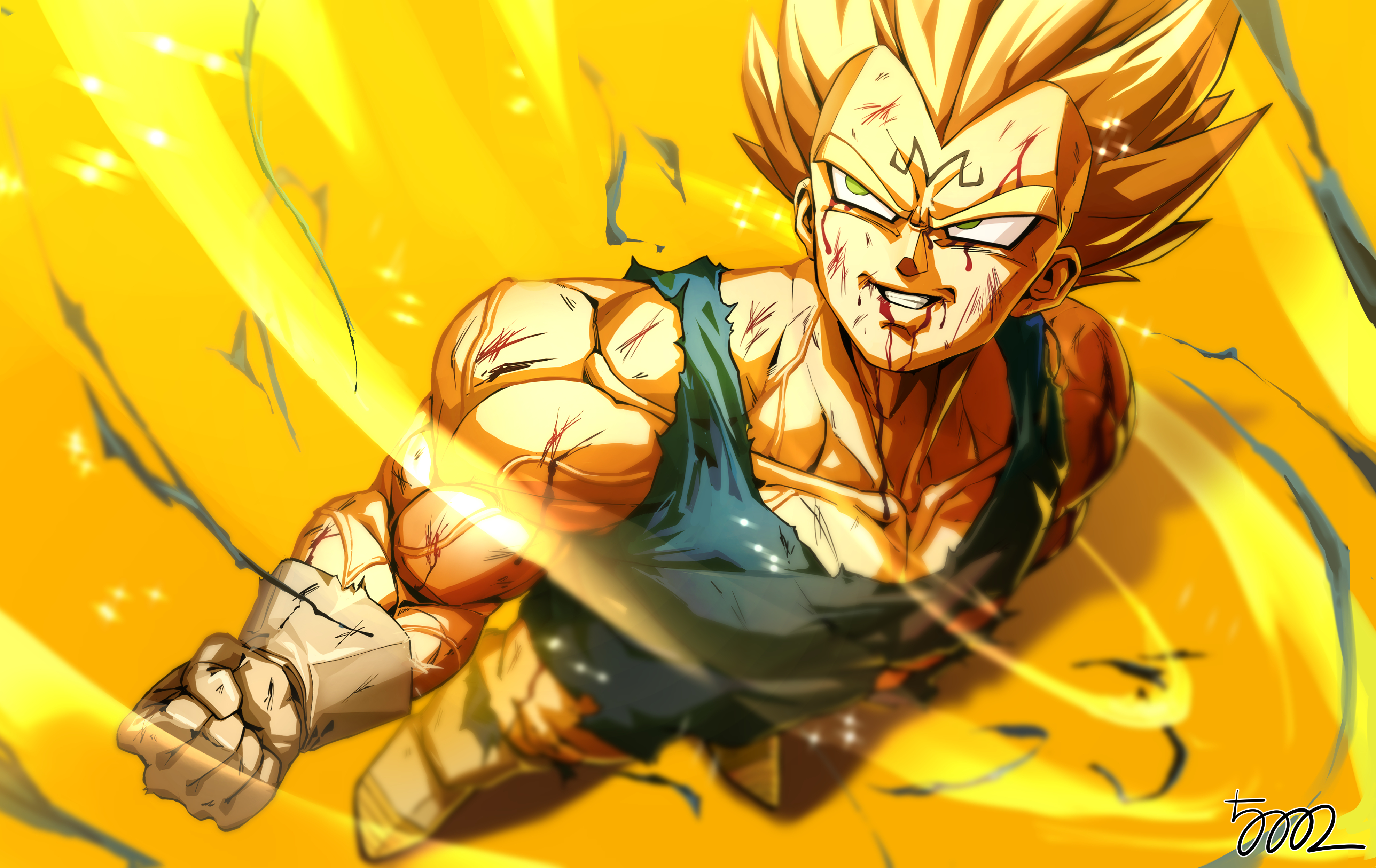 Pride Consumed By Darkness — Majin Vegeta