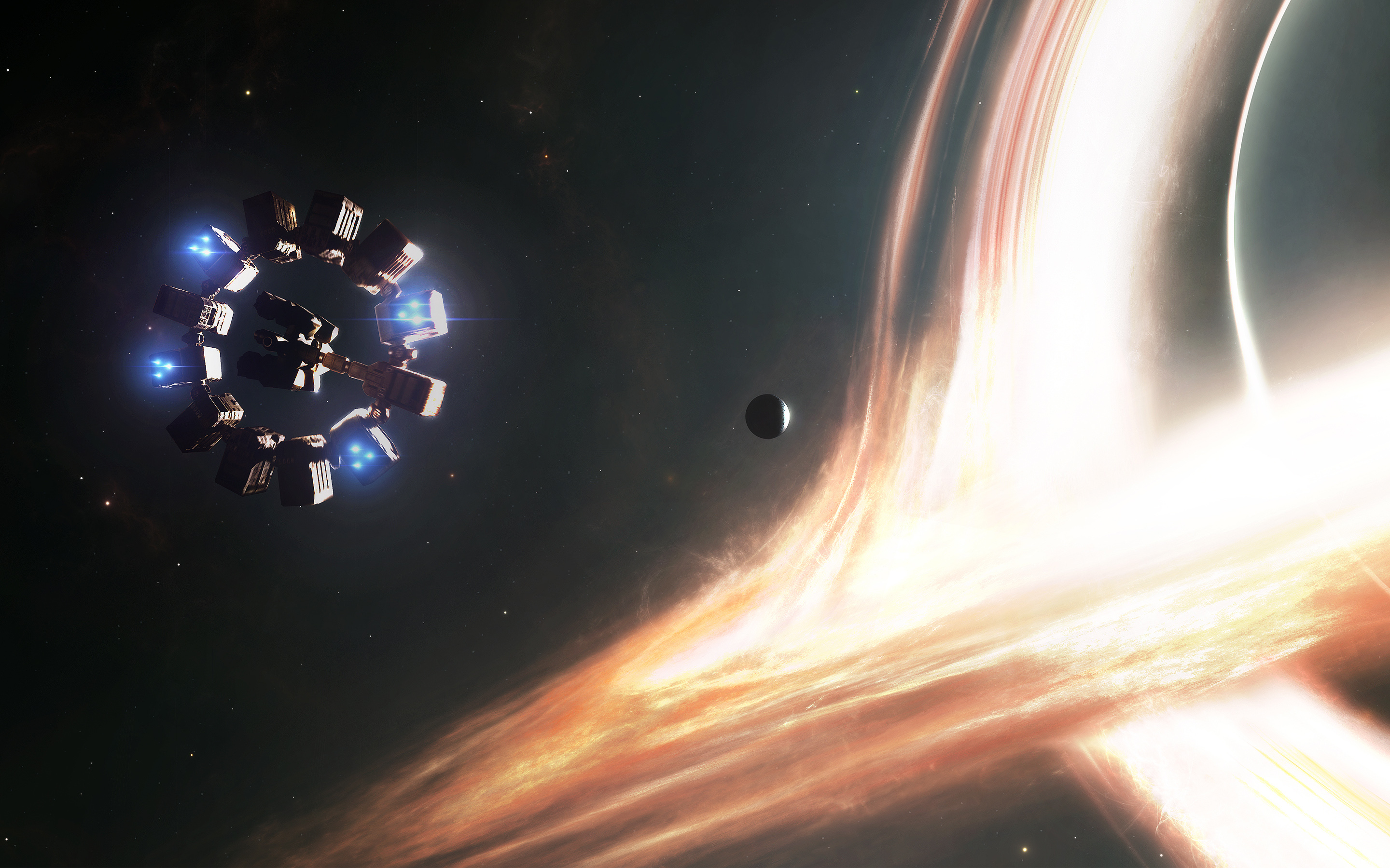 Approaching Gargantua. The Event Horizon