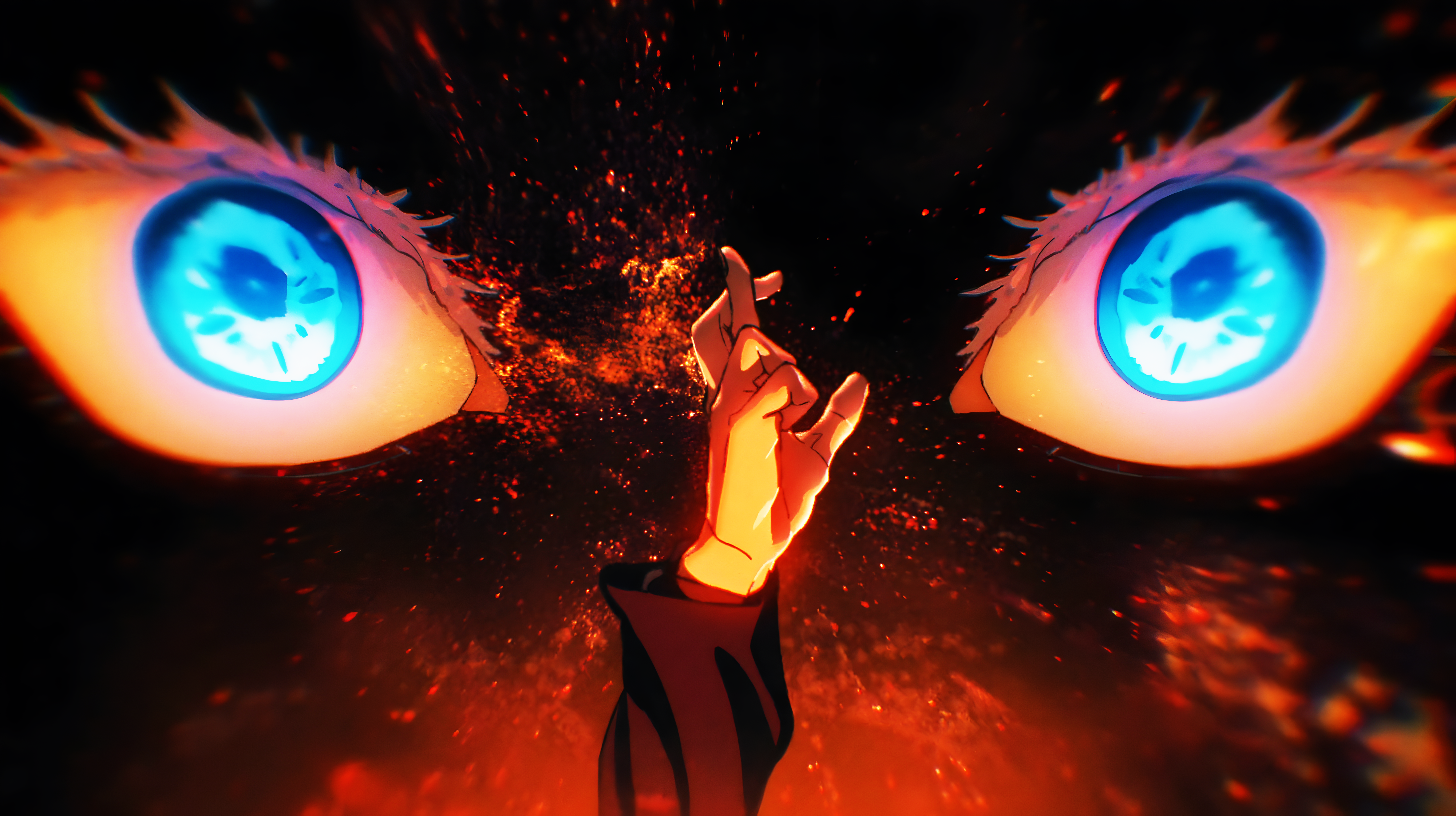 Infinite Void Abstract Six Eyes Domain Expansion