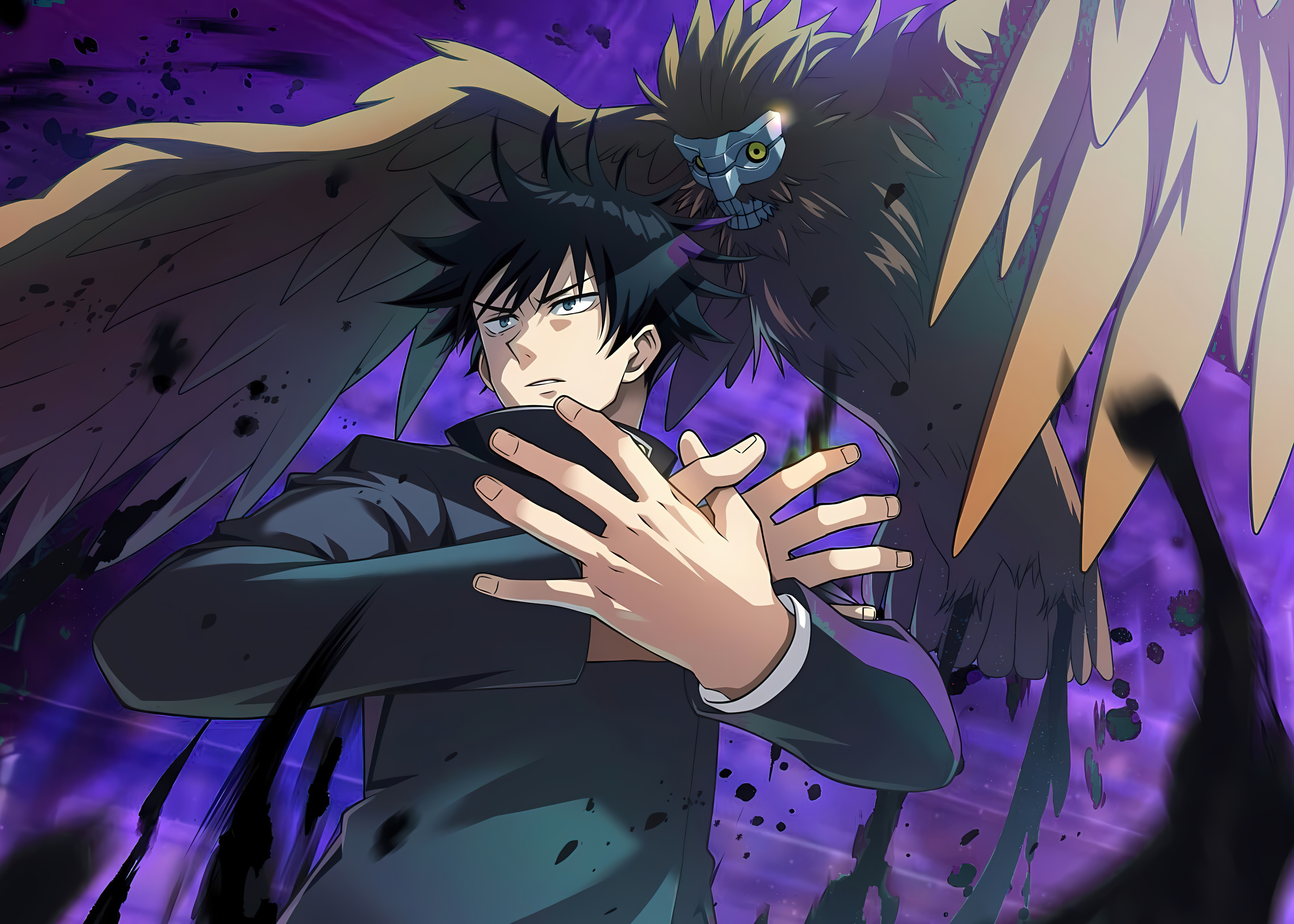 Megumi Fushiguro Ten Shadows Technique – Nue