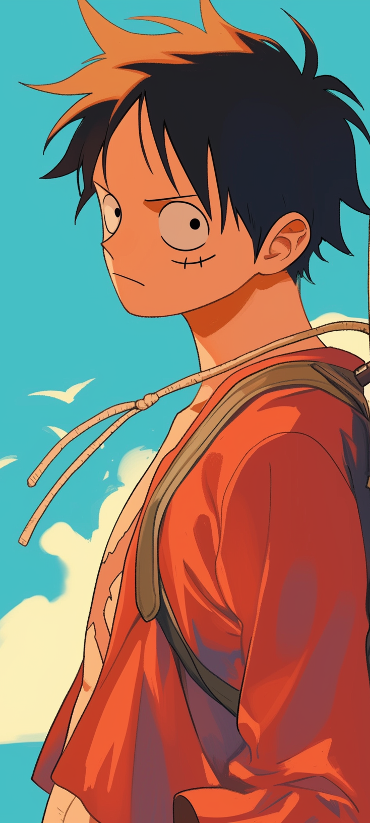 Monkey D. Luffy: Gazing at the Endless Sea