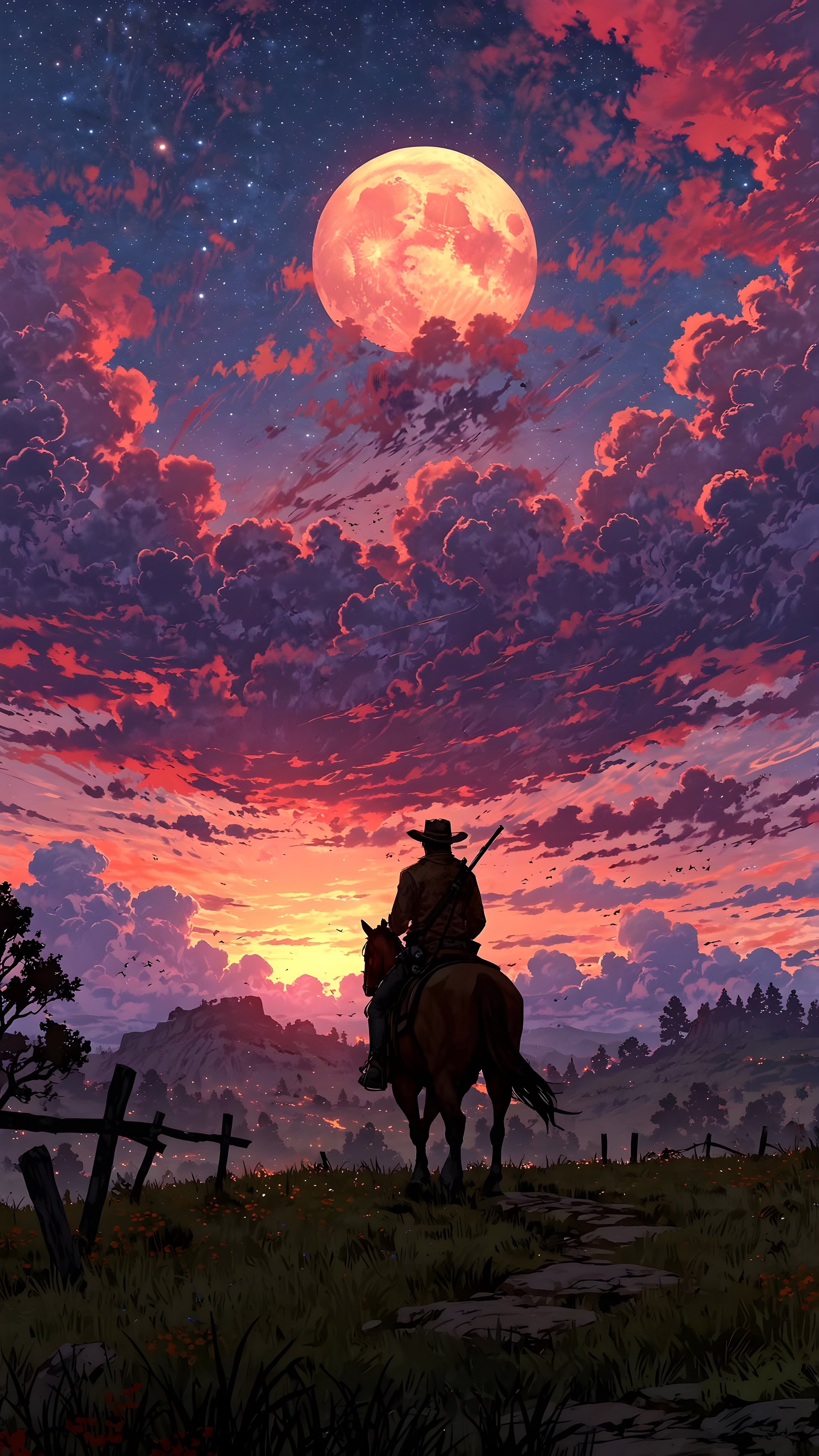 Bound for the Horizon: A Gunslinger's Twilight Journey
