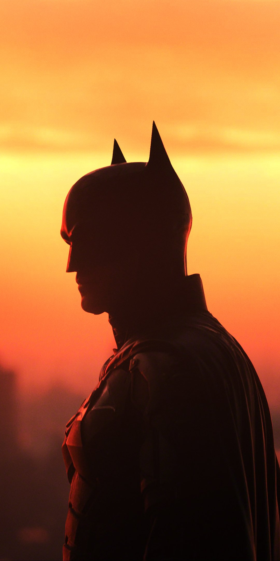 Gotham’s Sentinel: The Dark Knight at Golden Twilight