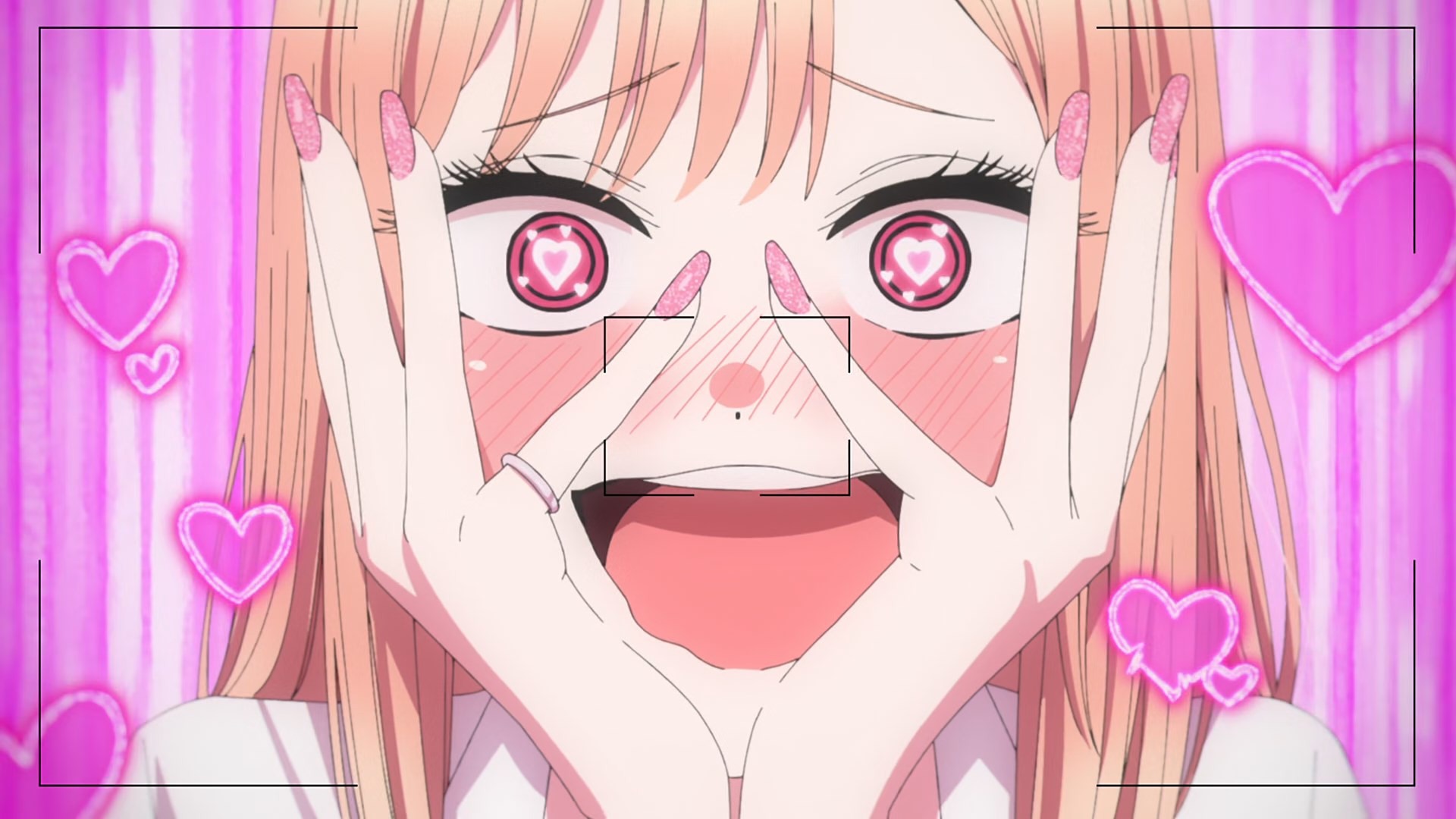 Heart-Eyes Camera Filter. Pure Cosplay Infatuation