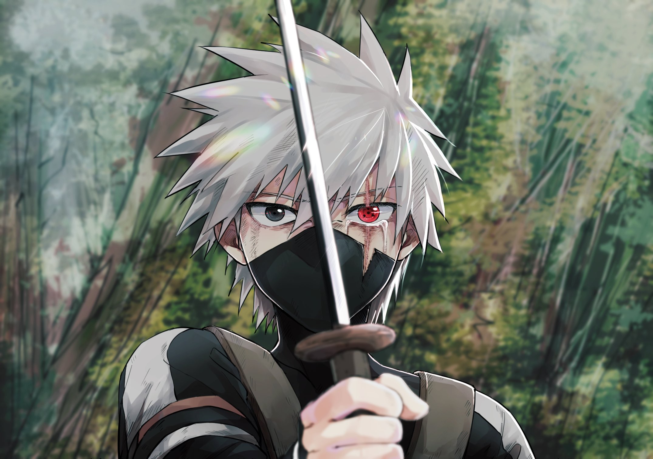 The Weight of Loss: Young Kakashi's Bleeding Sharingan