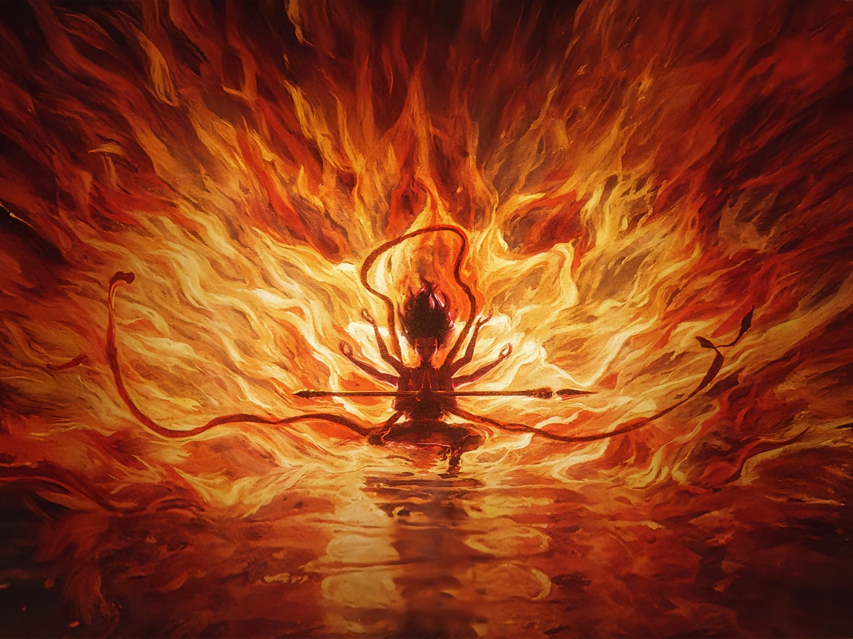 The Six-Armed Asura Manifestation