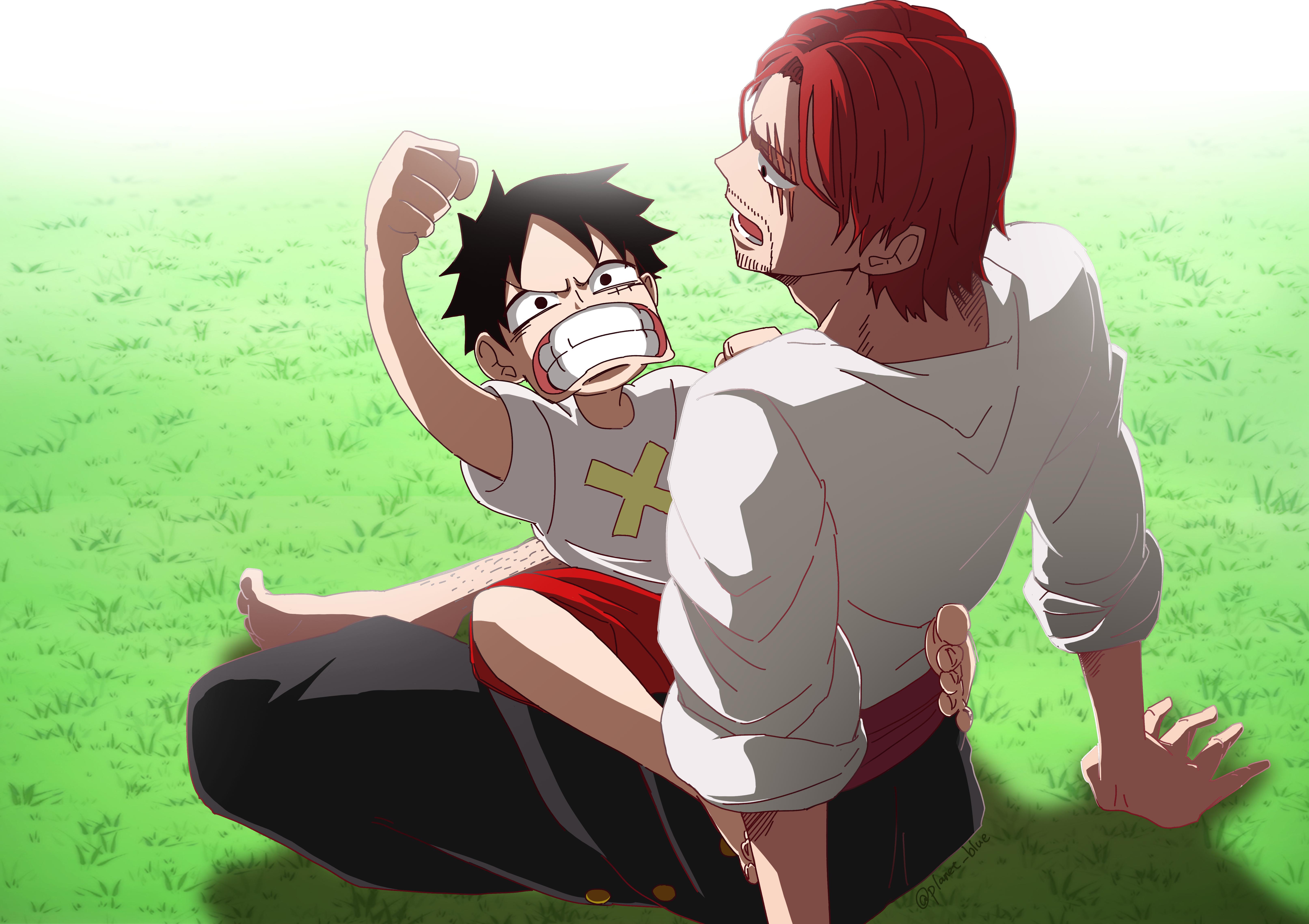 Childhood Tantrum. Young Luffy's Protest 🧒💢