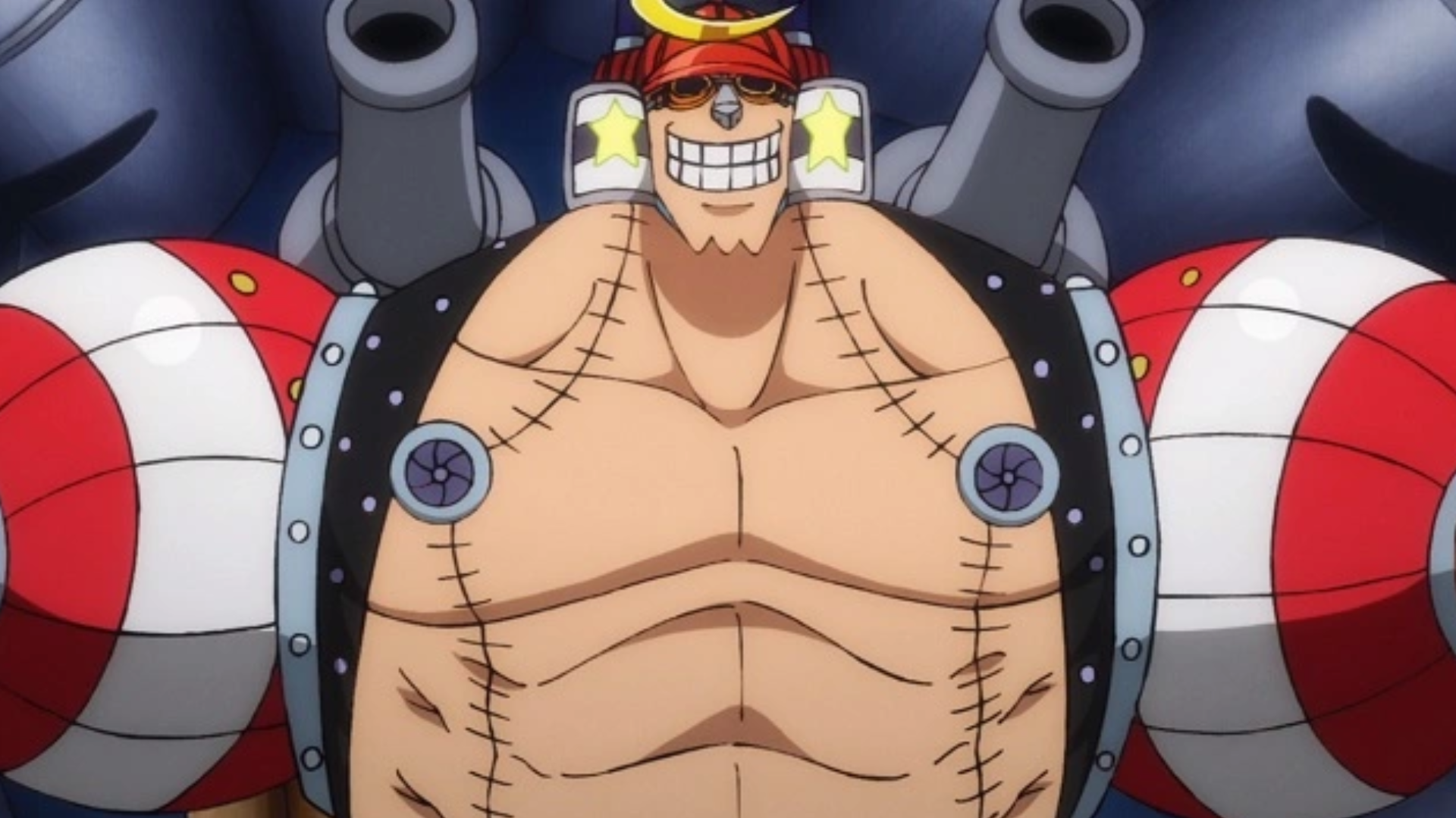 Classic Franky | Original Straw Hat Cyborg 4K One Piece Wallpaper