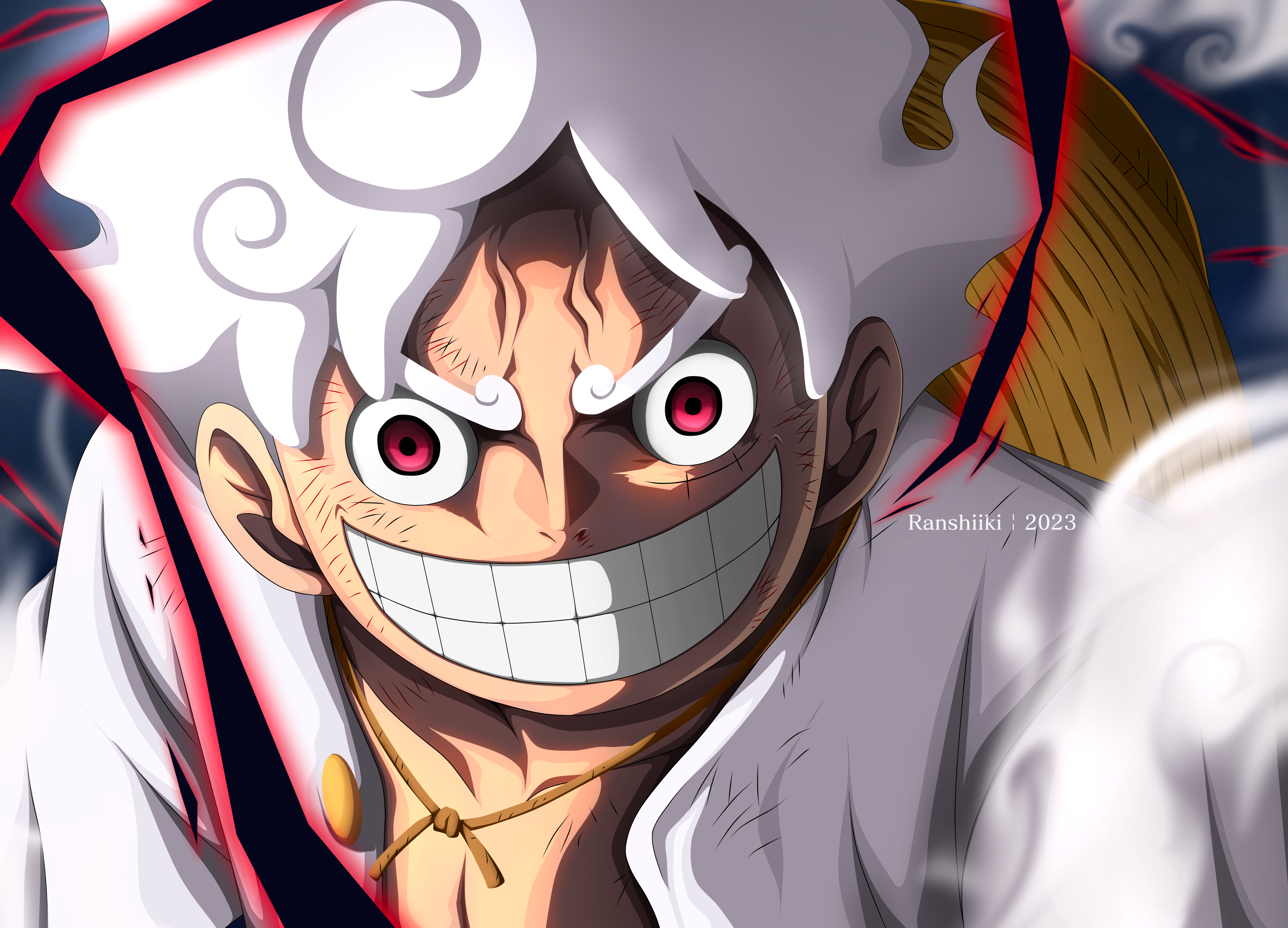 Dawn of Awakening. Joyboy's Crimson Gaze 👁️🩸