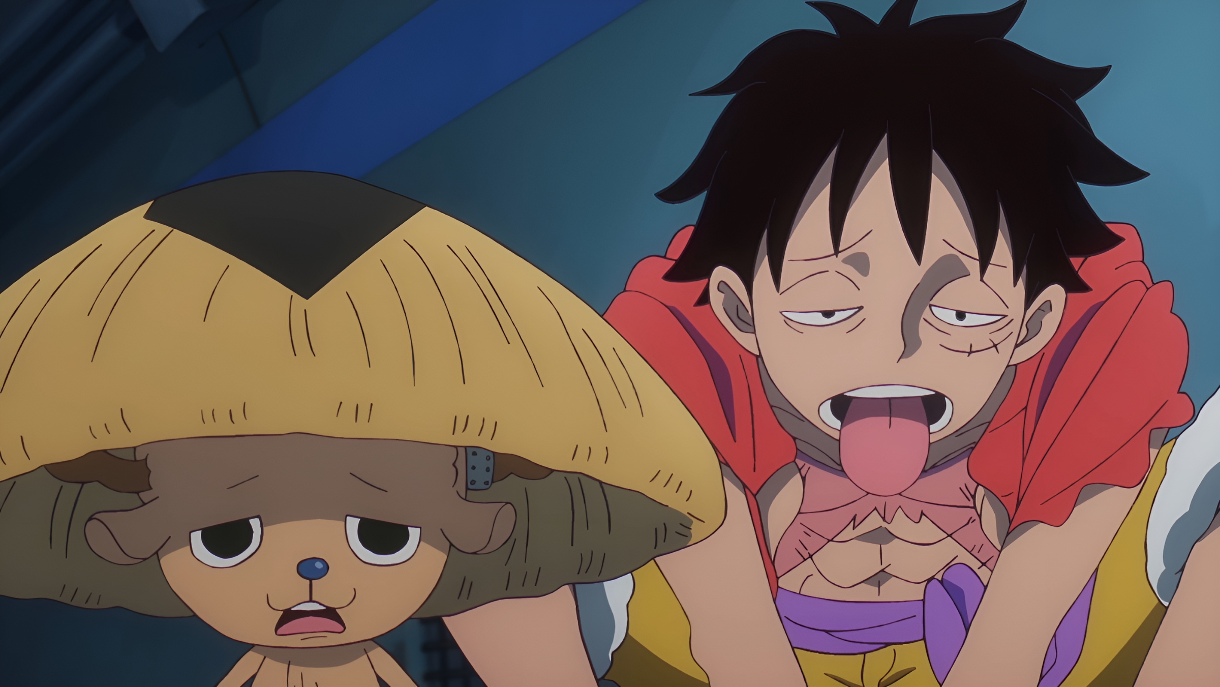 Sleepy Luffy & Chopper
