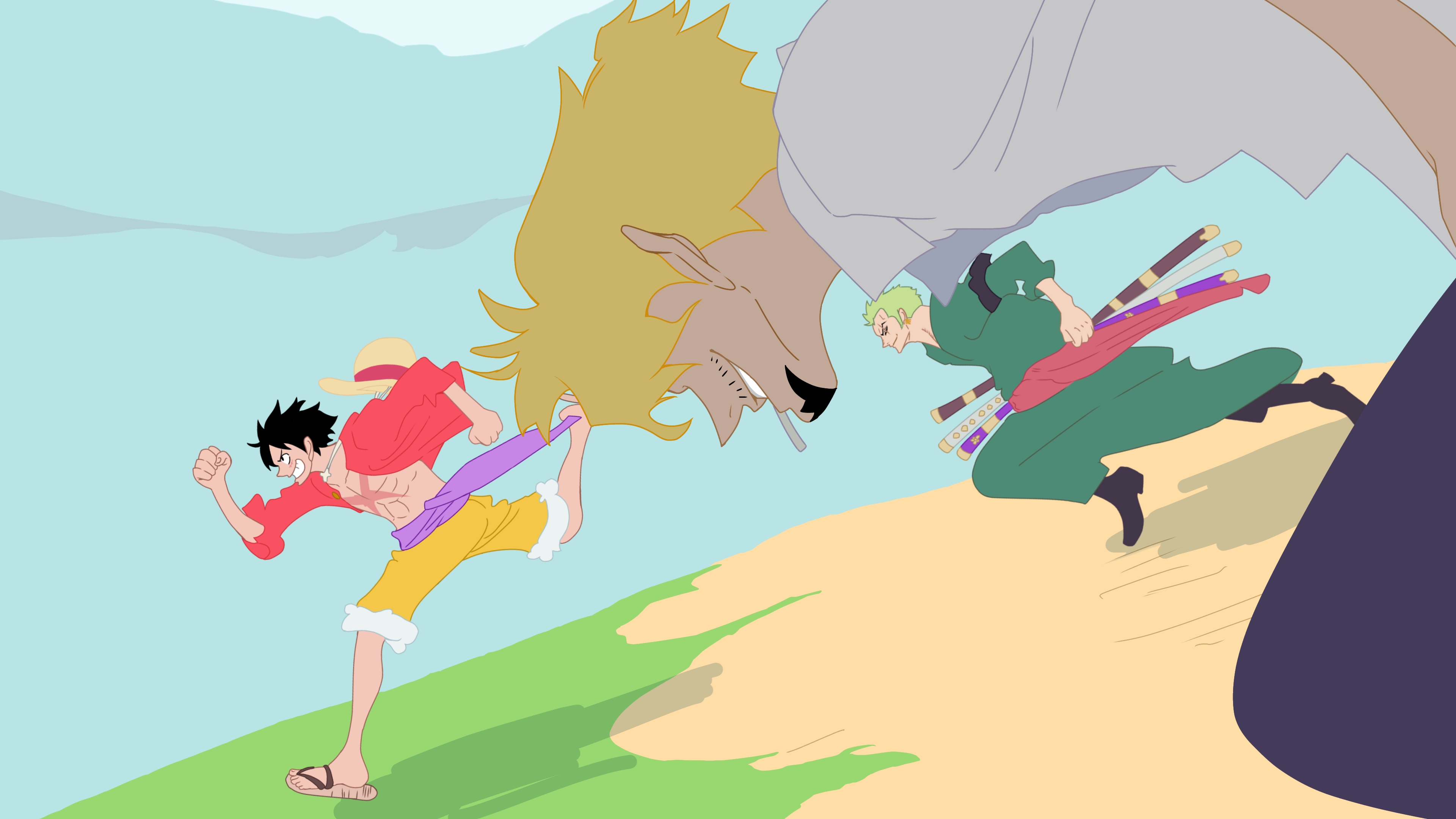 Escape from the Dragon. Shaba's Unlikely Rescue Crew 🏃‍♂️🐲