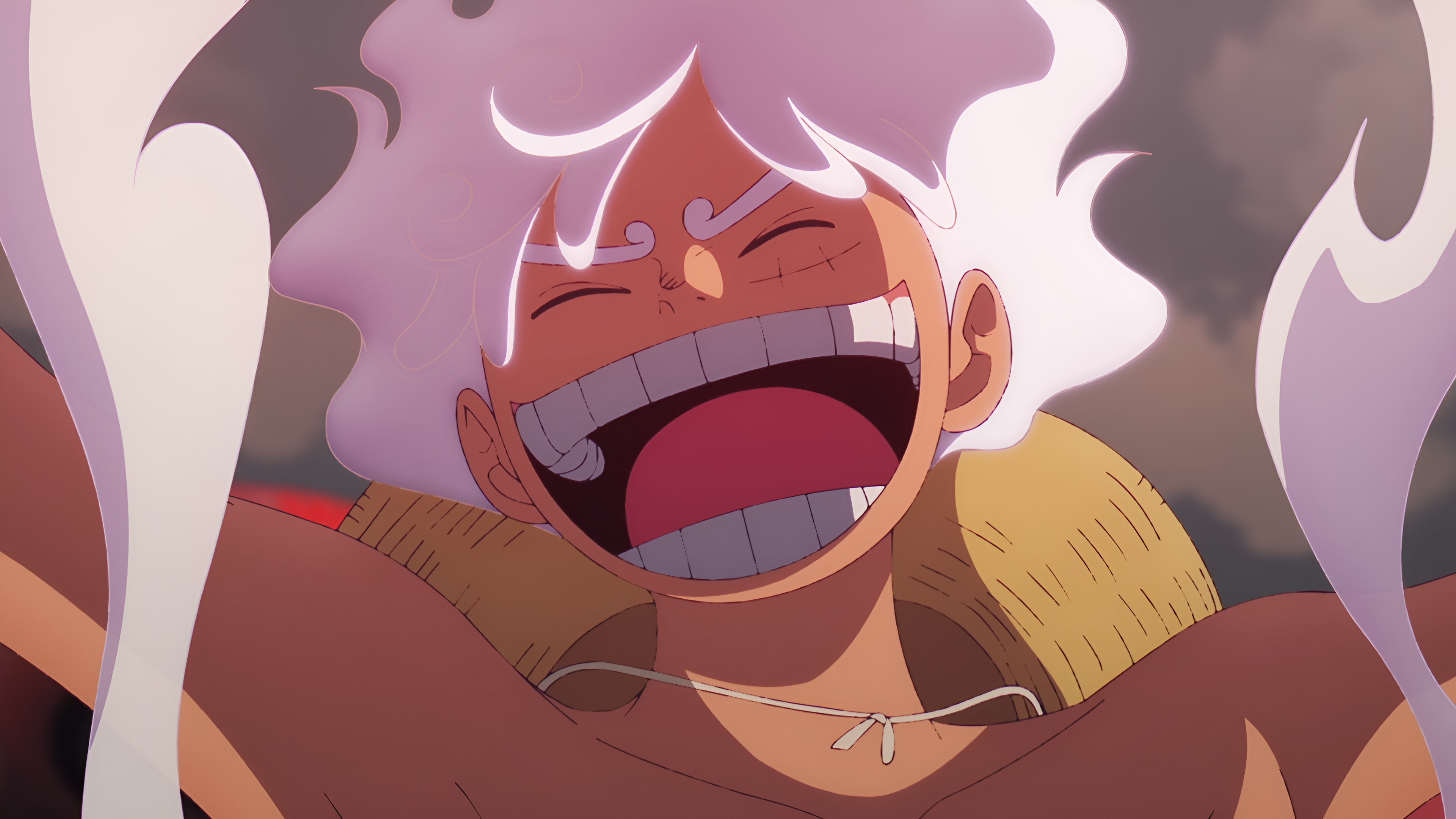 Luffy Gear 5 Full Freedom Laugh
