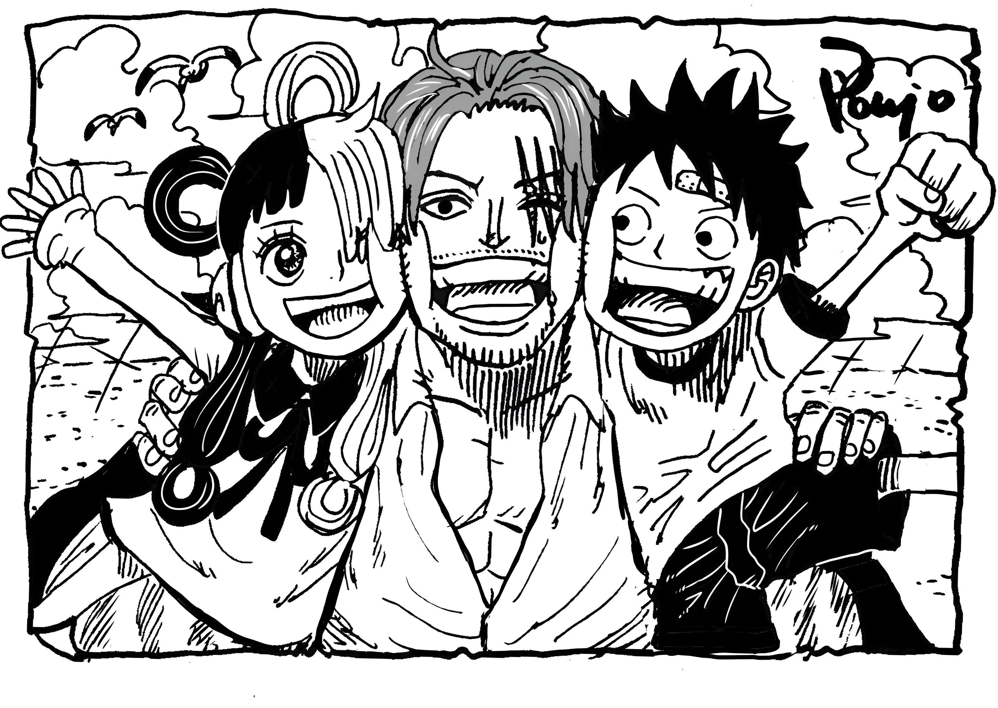 Childhood Trio. The Carefree Grin of the Red Hair Family 🧒🎨