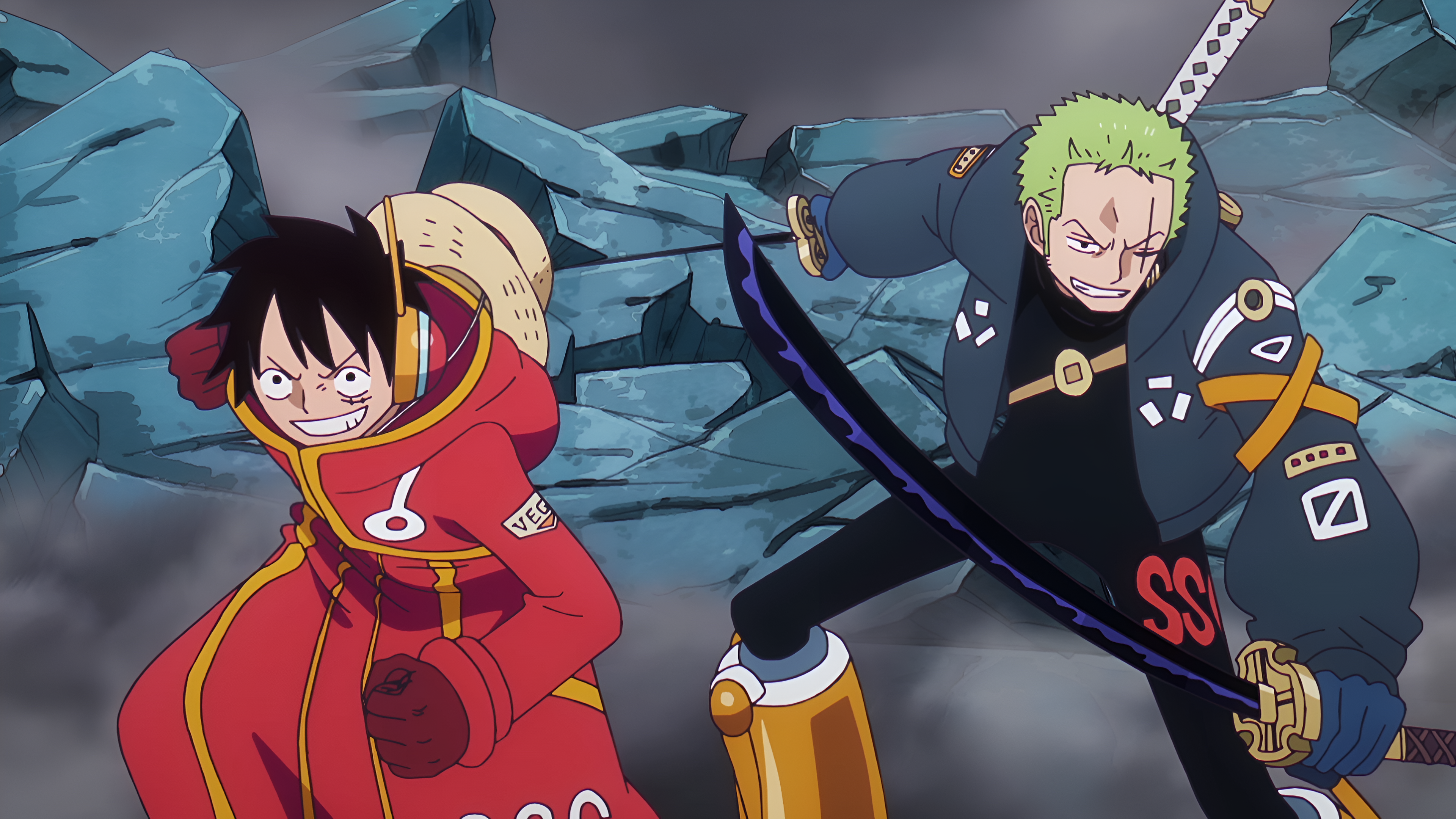 Straw Hat Captain and Vice Captain Combat Ready