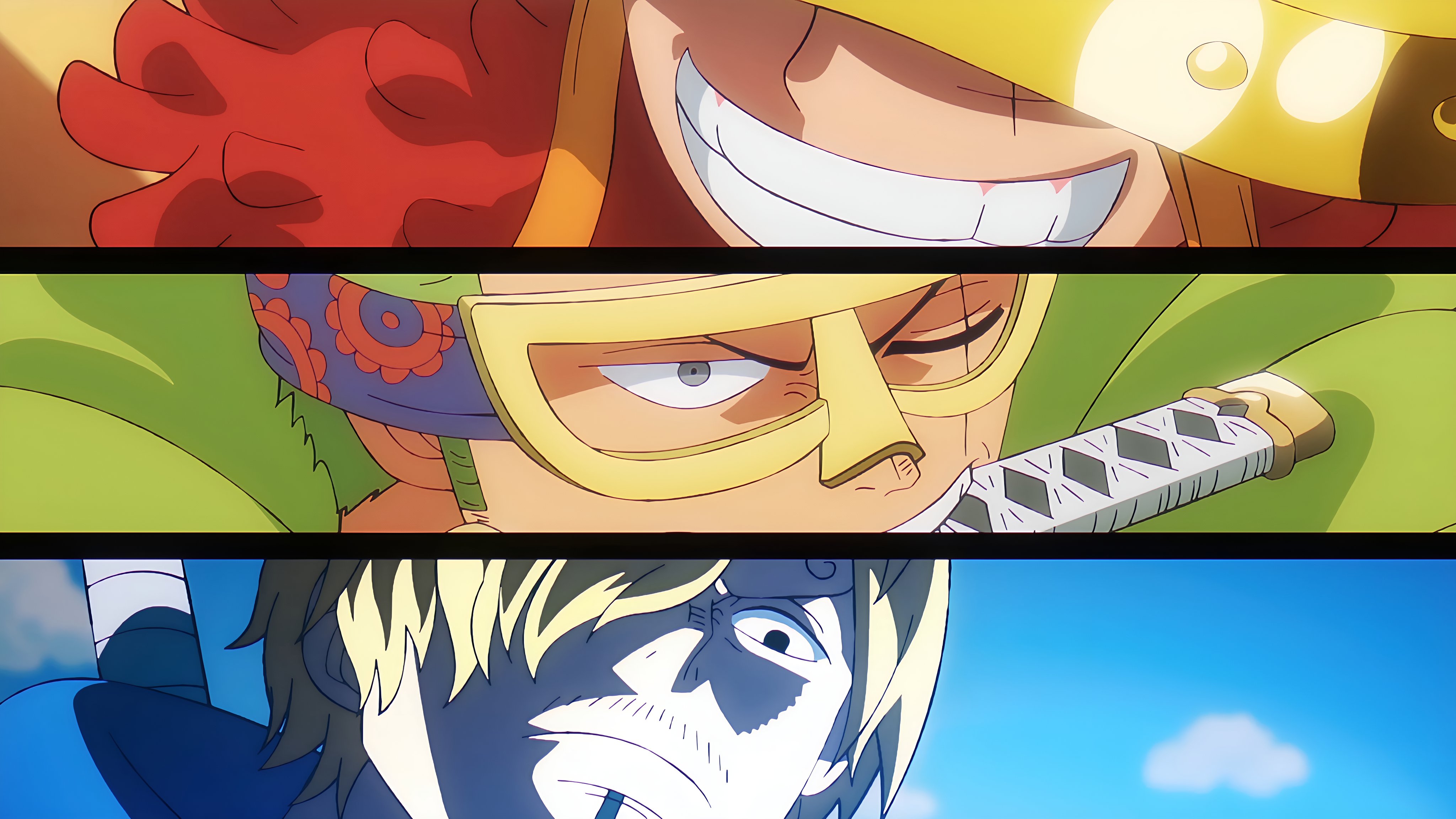 The Wings of the Pirate King. The Monster Trio Triptych ⚔️🔥