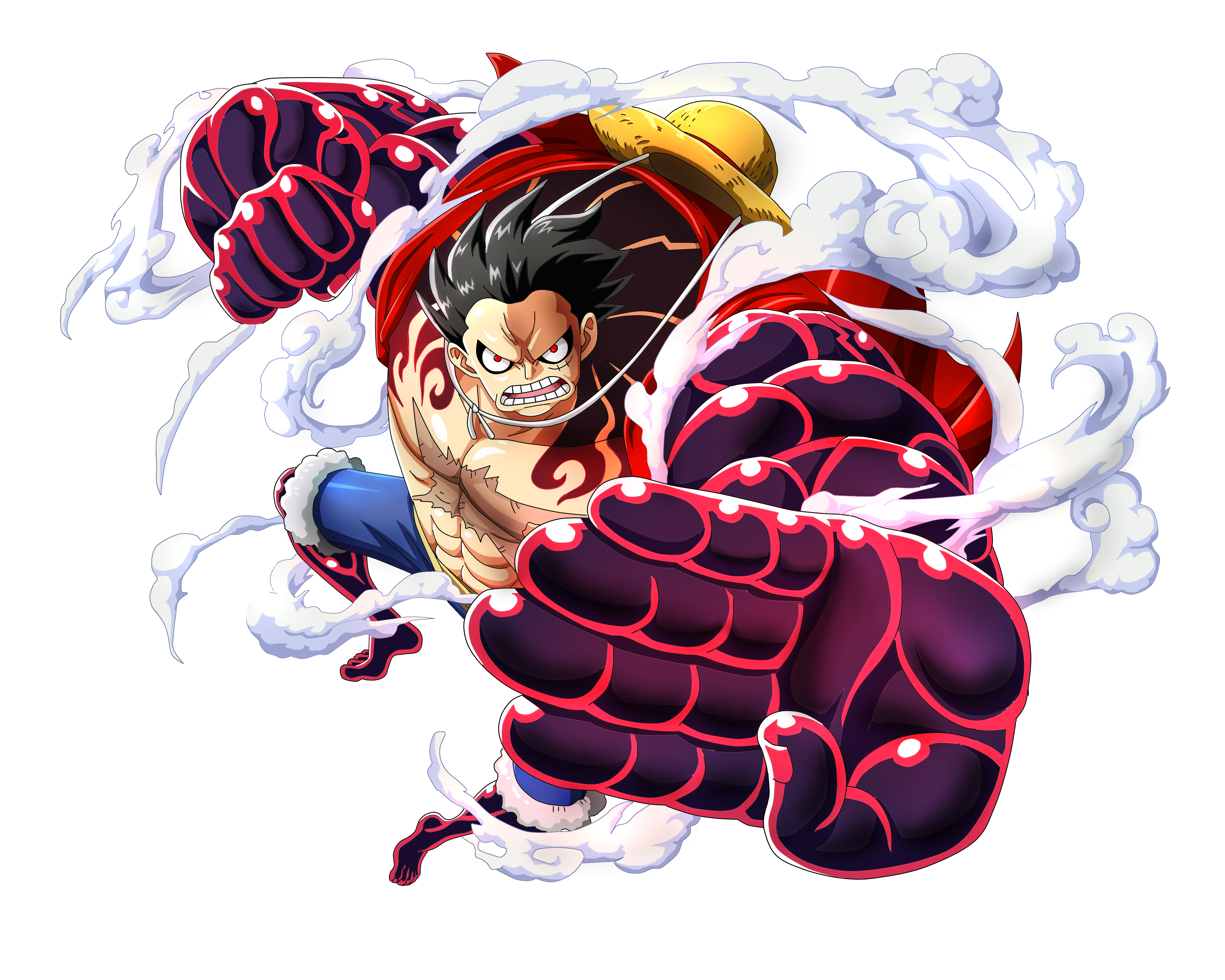 Bounce-Man Unleashed. The Giant Fist of the Future Pirate King 🌪️🥊