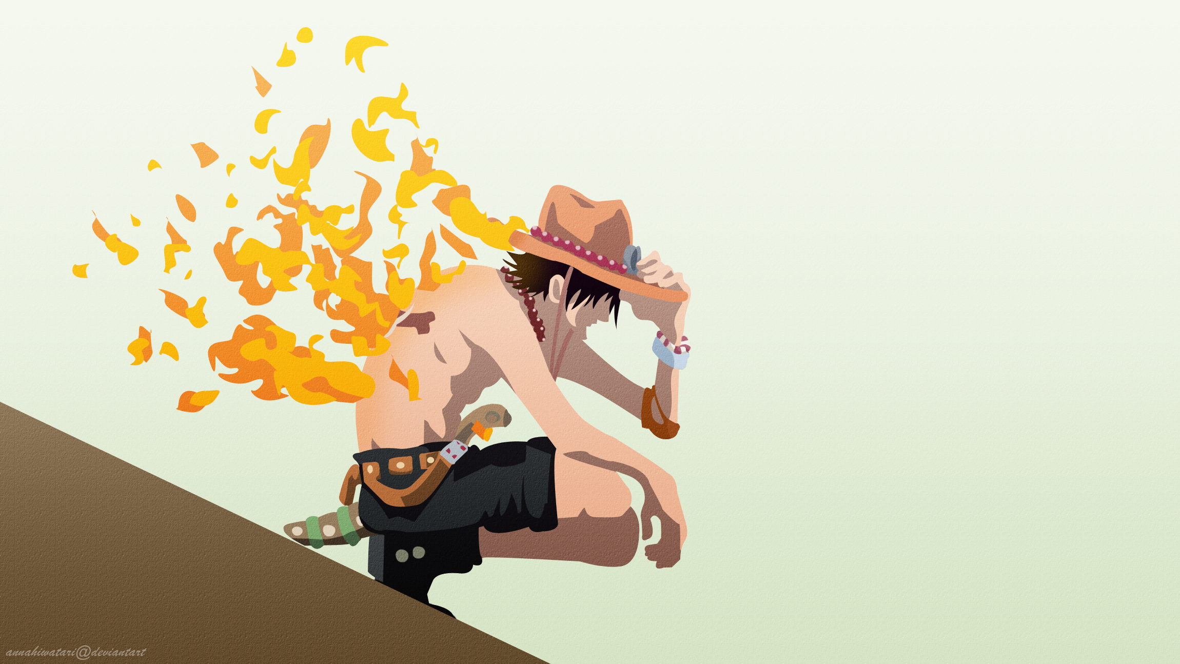 Fire Fist Crouching. The Flare of the Flame-Flame Fruit 🌌🔥