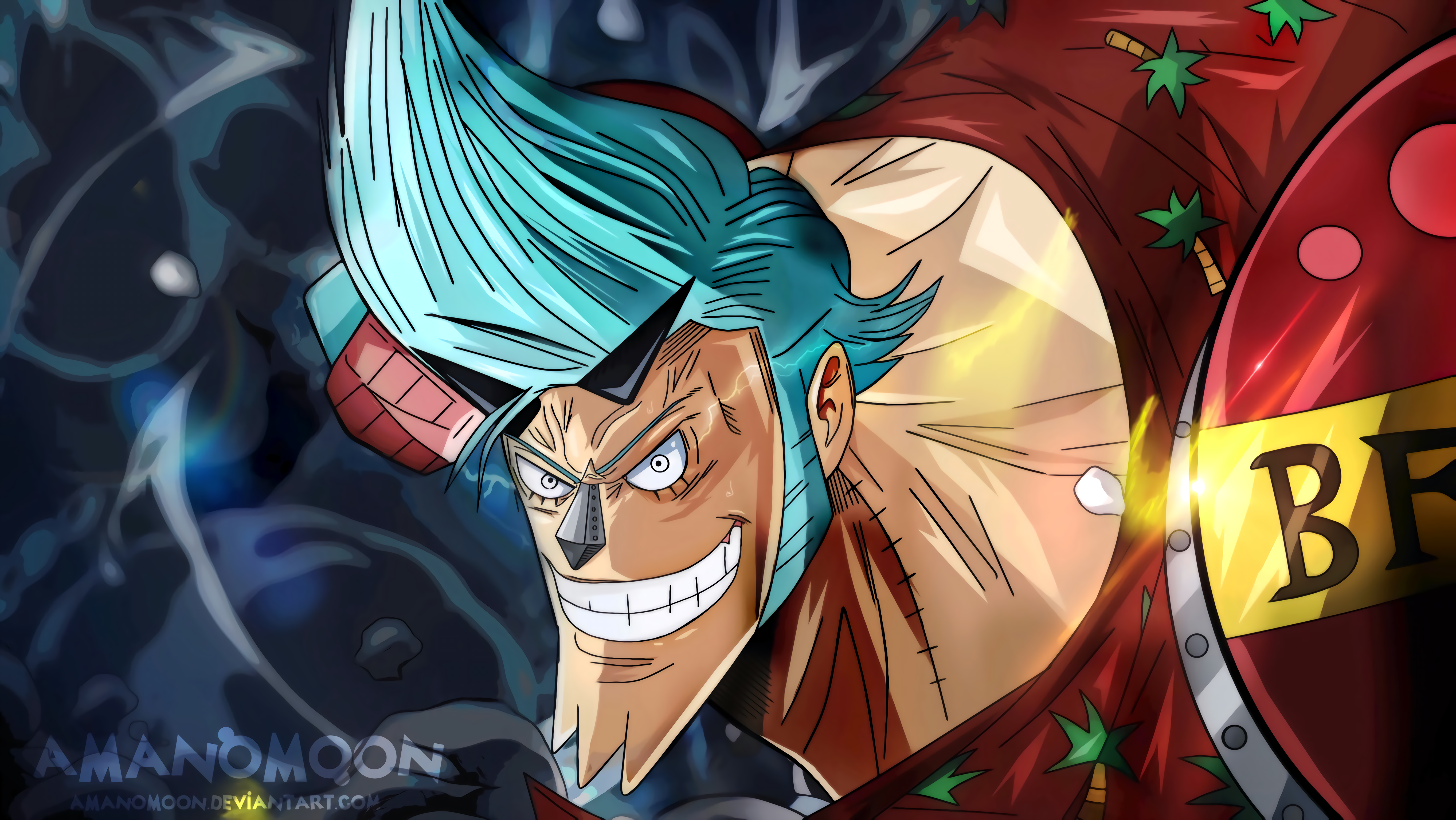 One Piece Iron Pirate Franky Shimmering Battle Mode