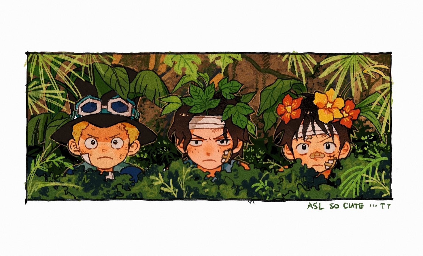 Gray Terminal Scouts. The Hidden Watch of the Sworn Trio 🌿🕵️