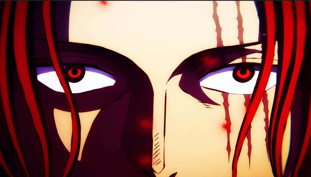 The Emperor's Gaze: Red Hair Shanks' Intimidating Glare