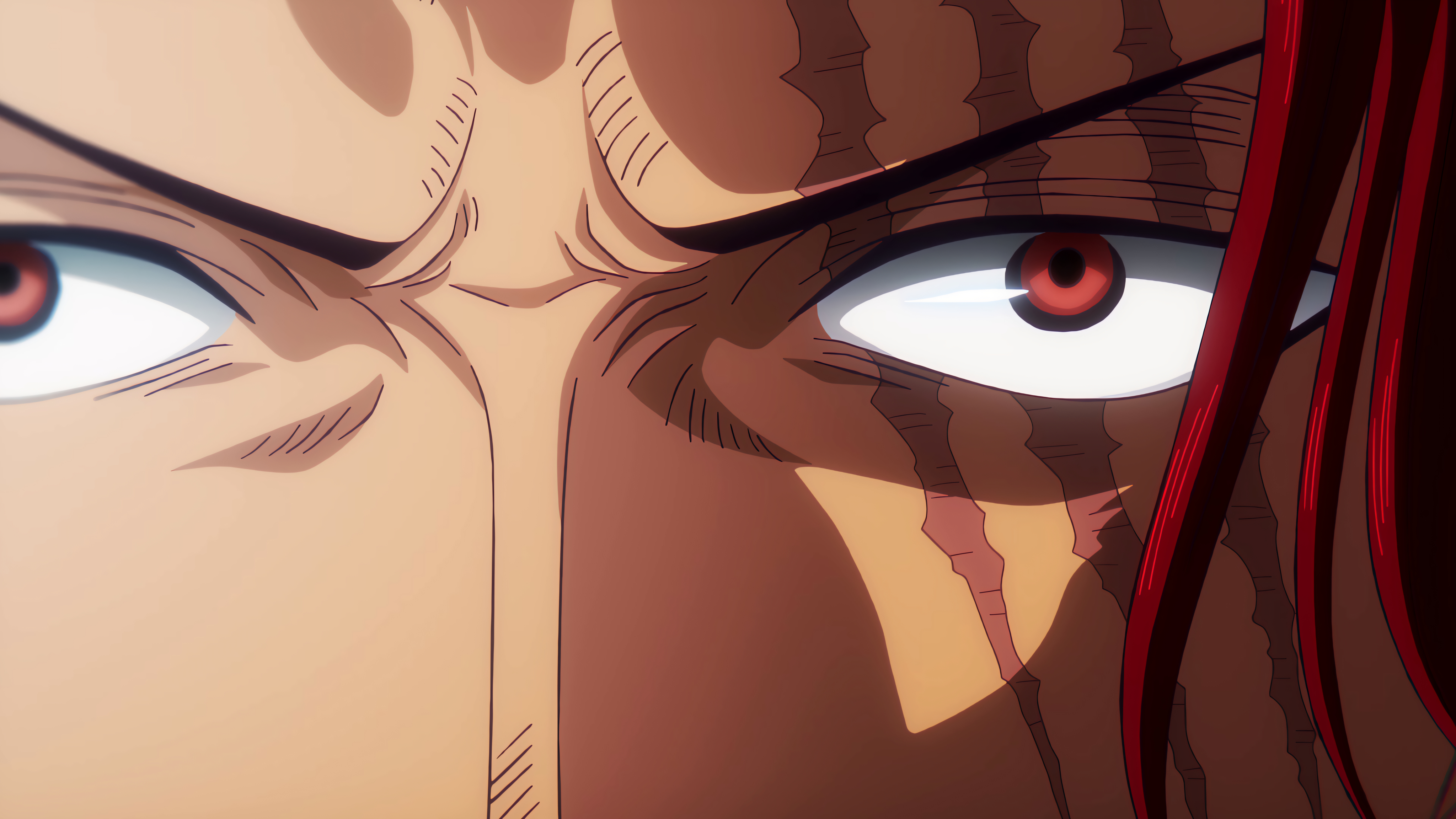 The Conqueror's Intensity. The Piercing Glare of the Emperor 👁️🩸