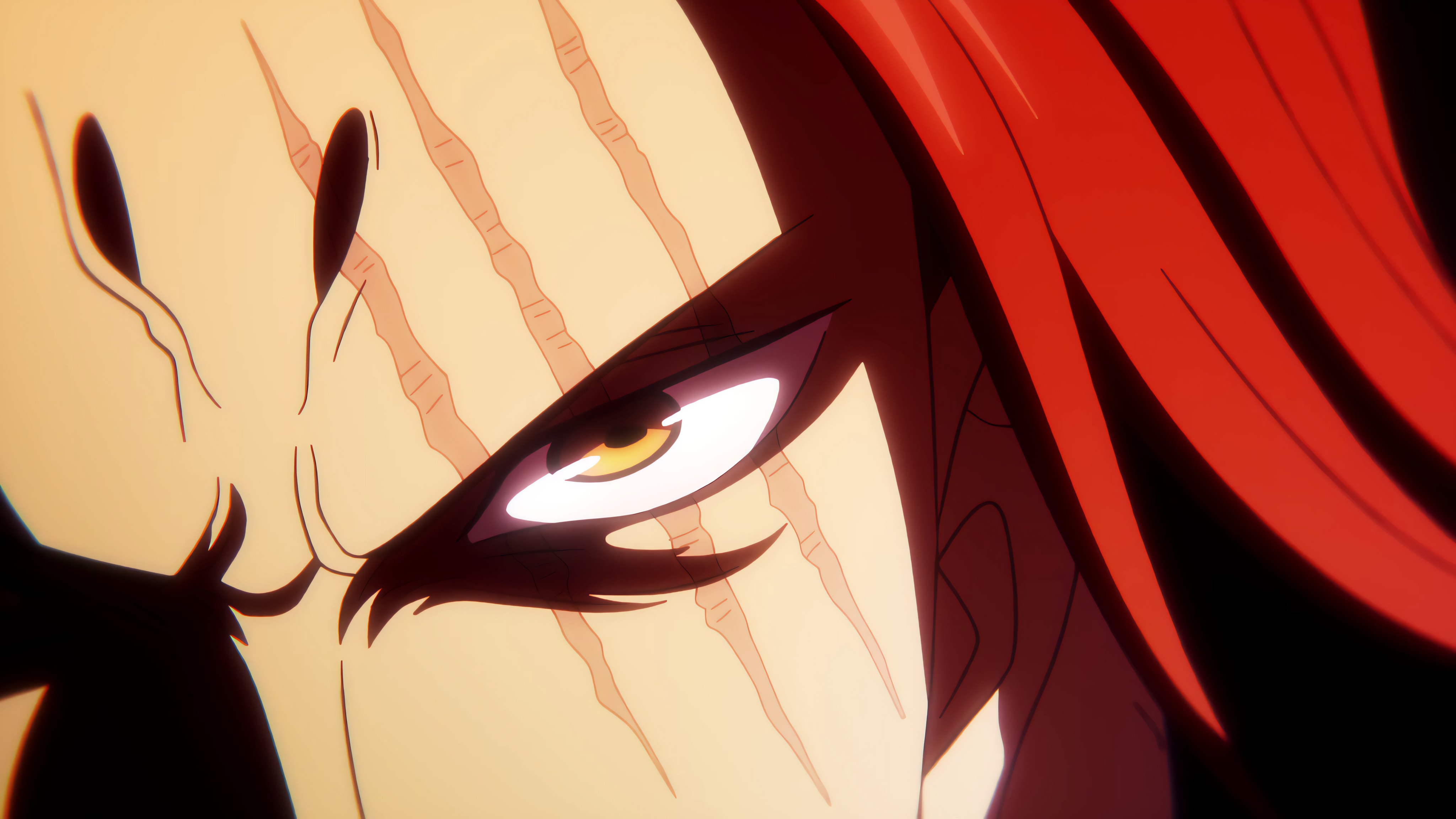 The Predator's Iris. Close Macro of the Emperor's Scar 👁️🩸