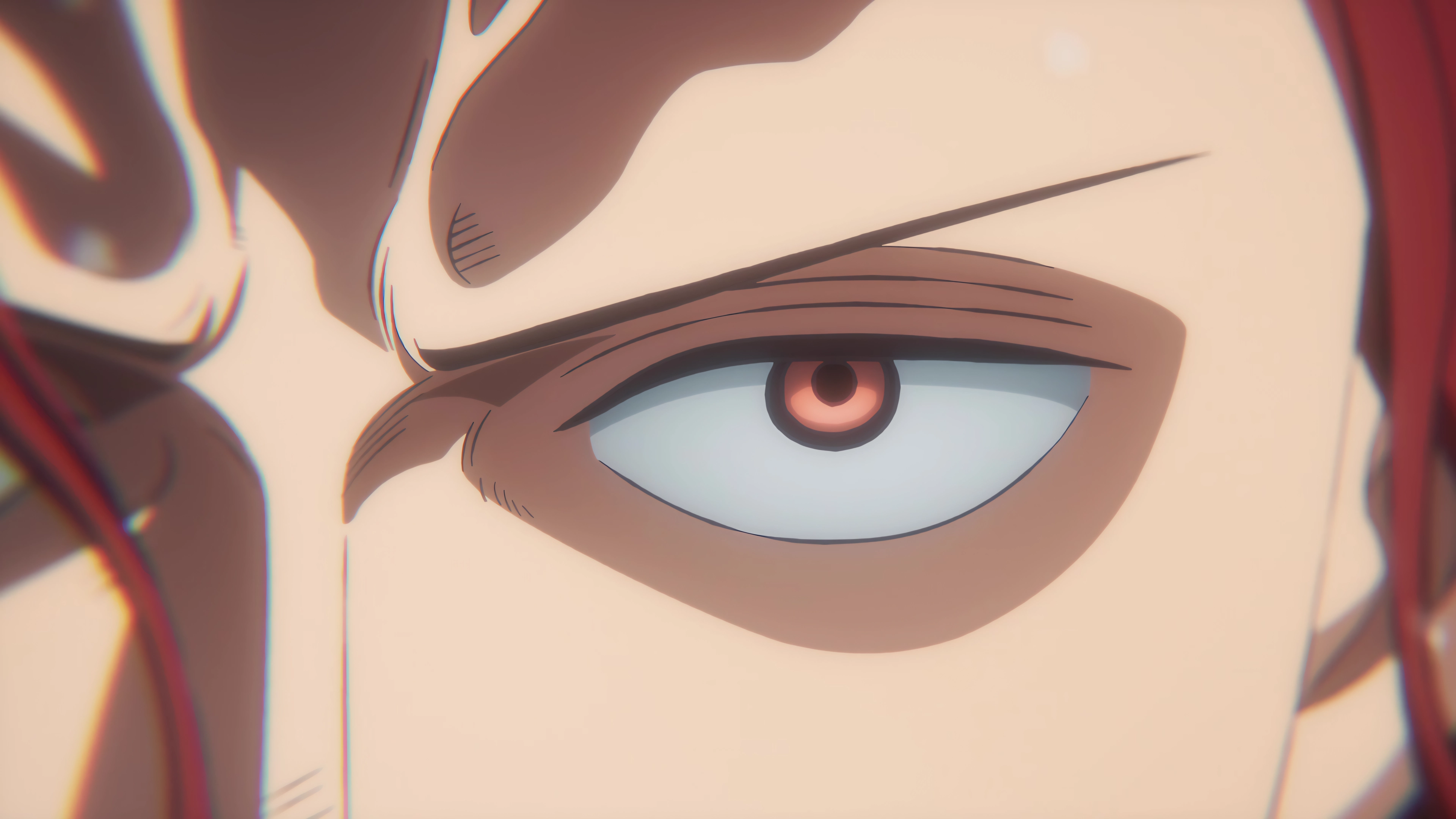 Crimson Focus. The Sovereign's Steely Glare 👁️ Crimson