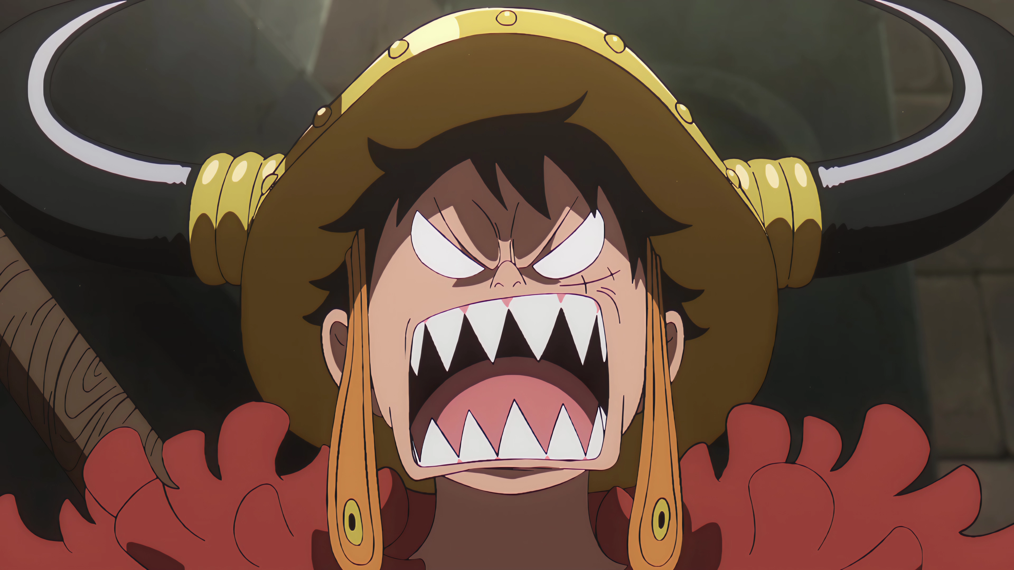 Monkey D Luffy Furious Rage Face