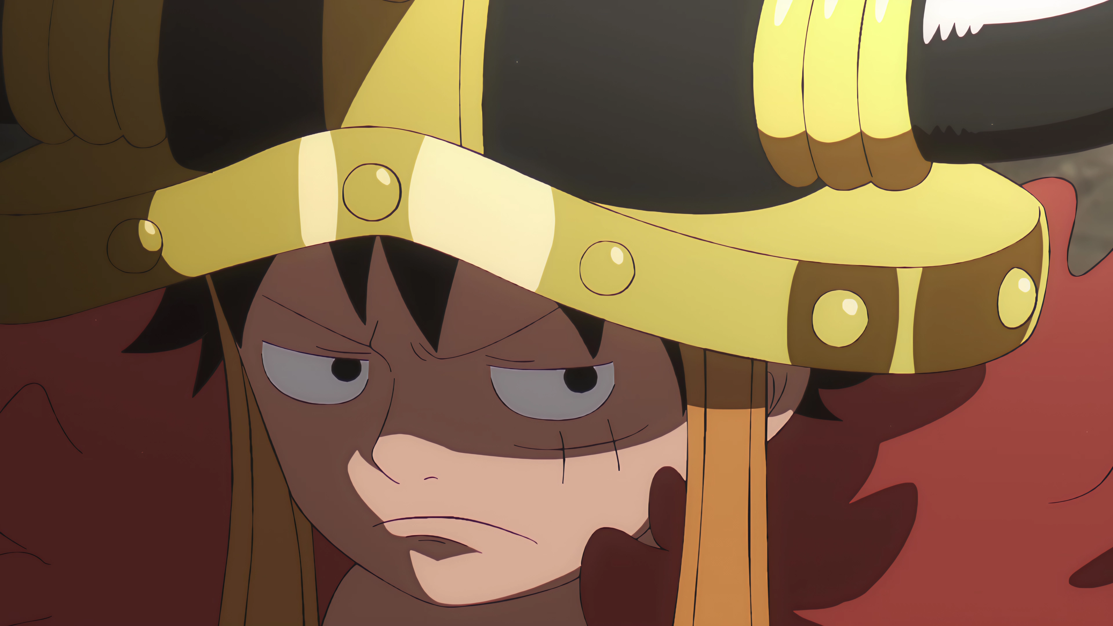One Piece Monkey D Luffy Annoyed Face