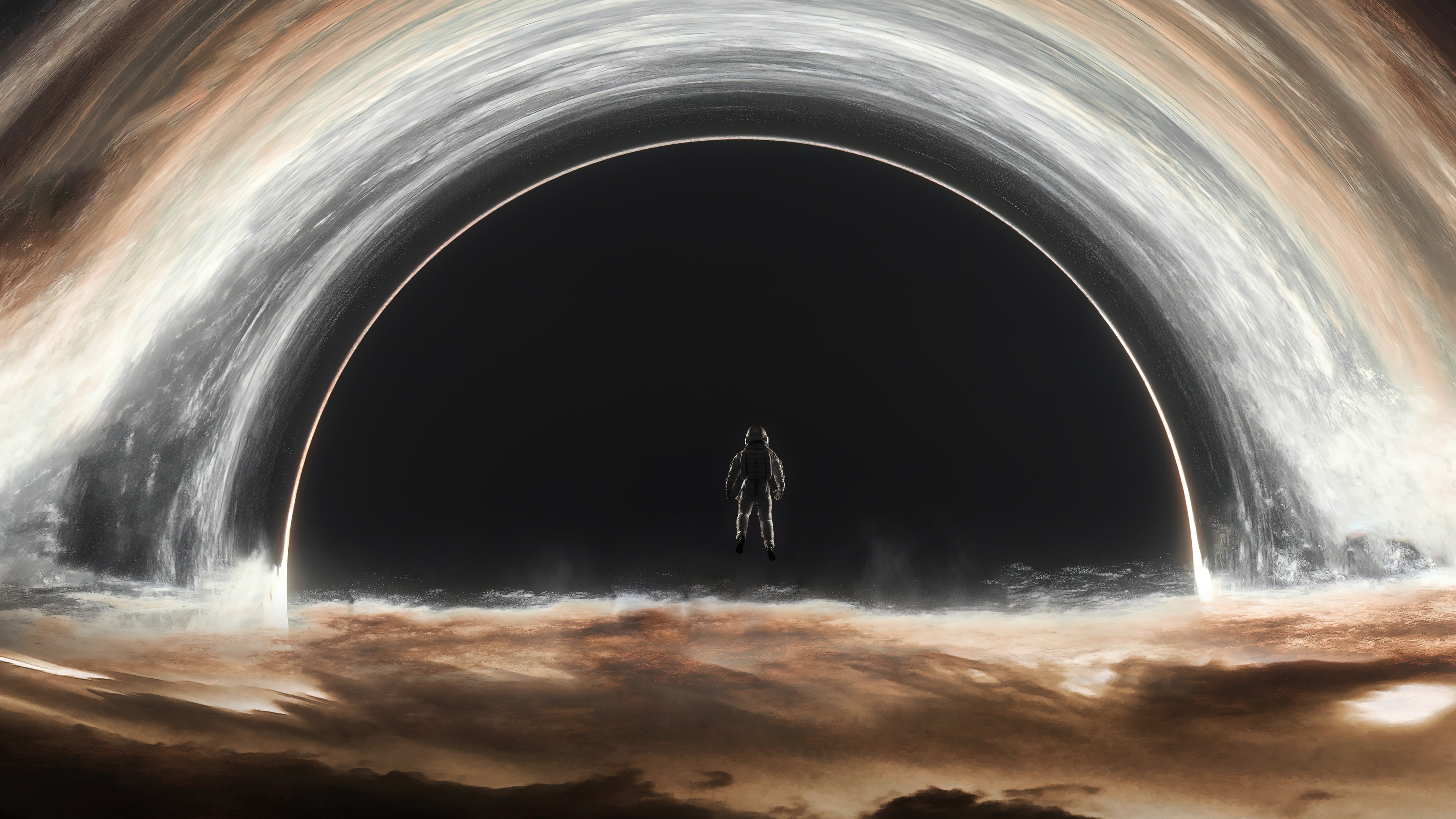 Falling Into The Singularity. The Void Horizon