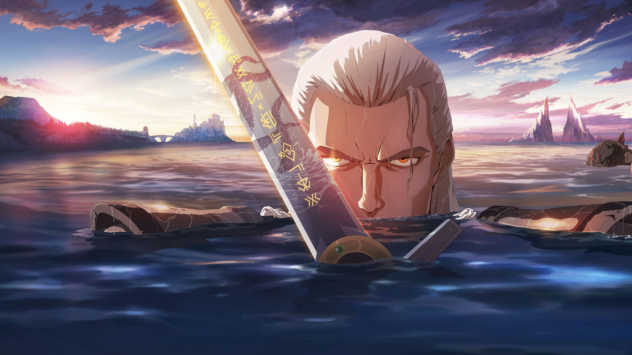 The Wolf Emerges From The Deep. Blade Of Judgment