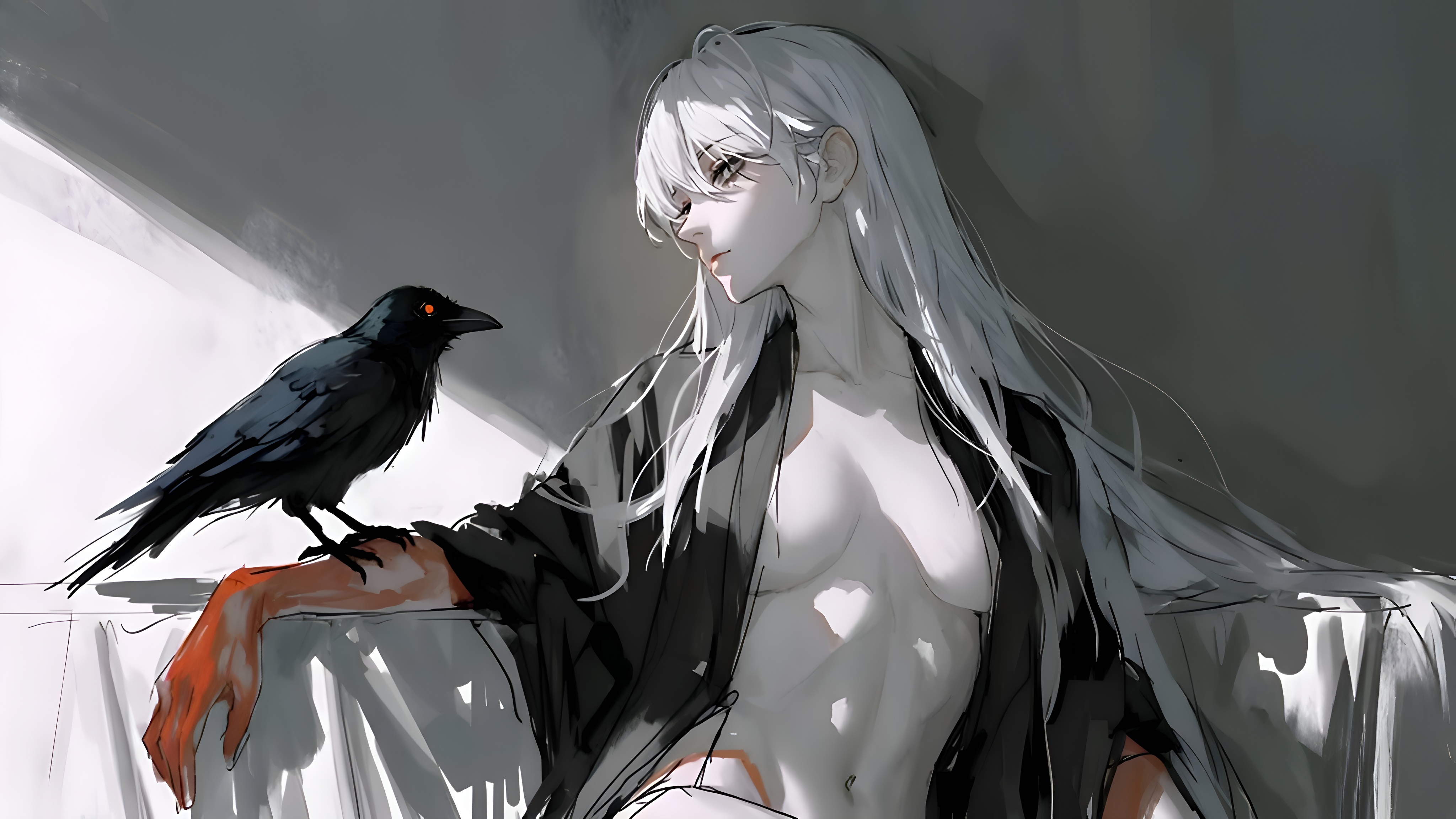 Shadow Familiar: The Silent Stare of the Crow Mistress!