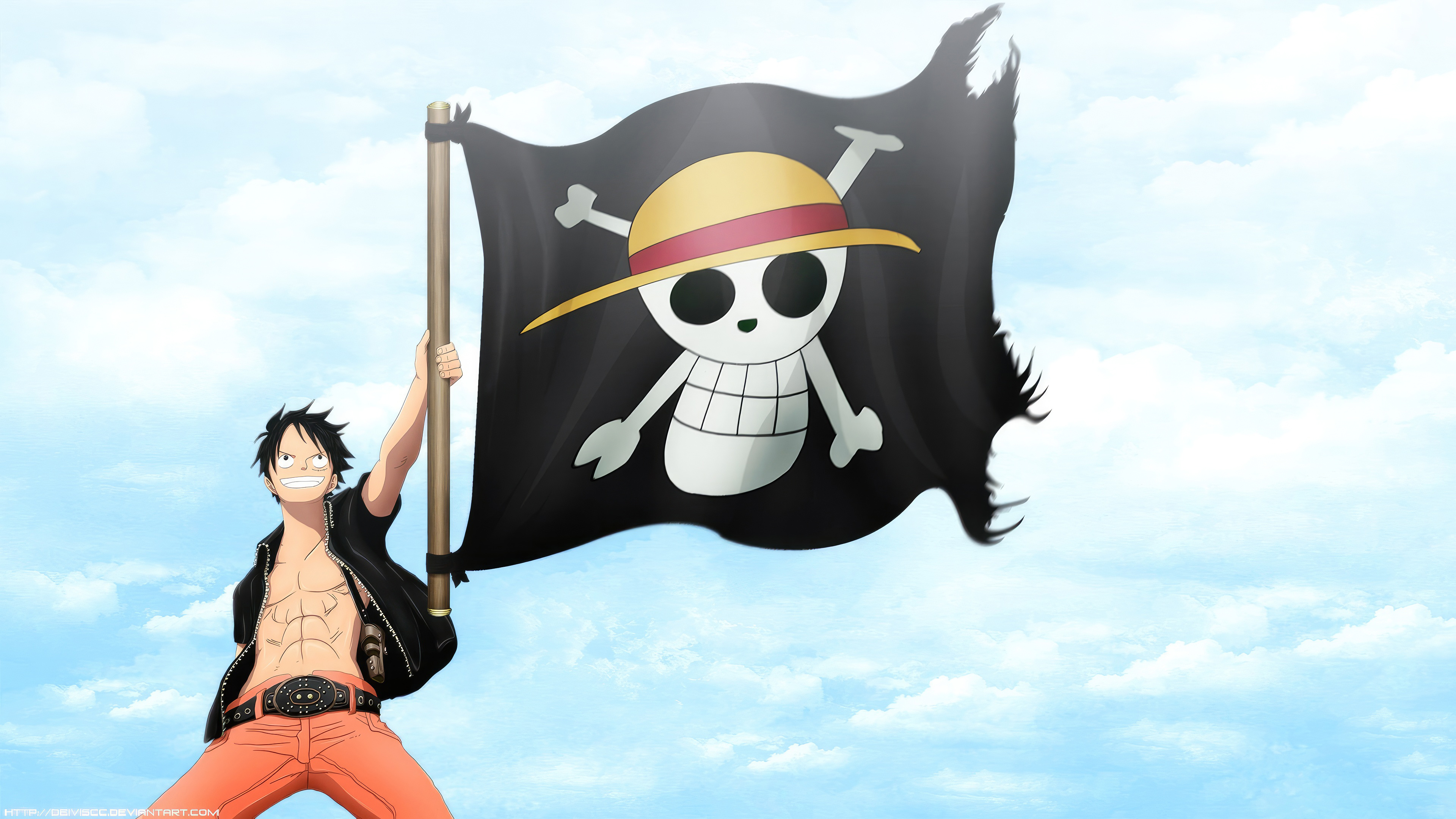 Raising the Roger. The Proclamation of the Grand Line 🏴‍☠️🚩