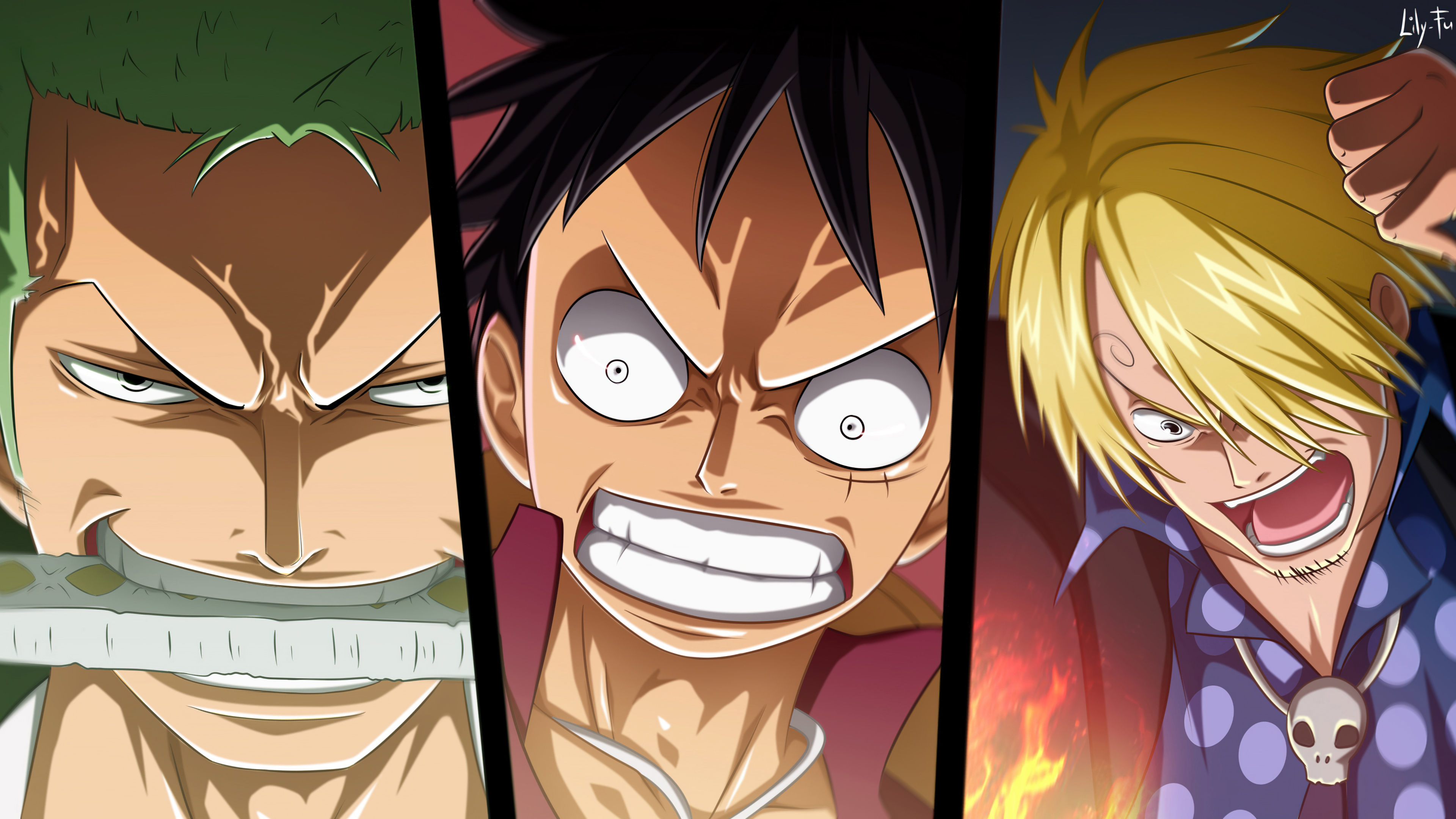 Monster Trio Split. The Concentrated Gaze of the Vanguard 👁️💢