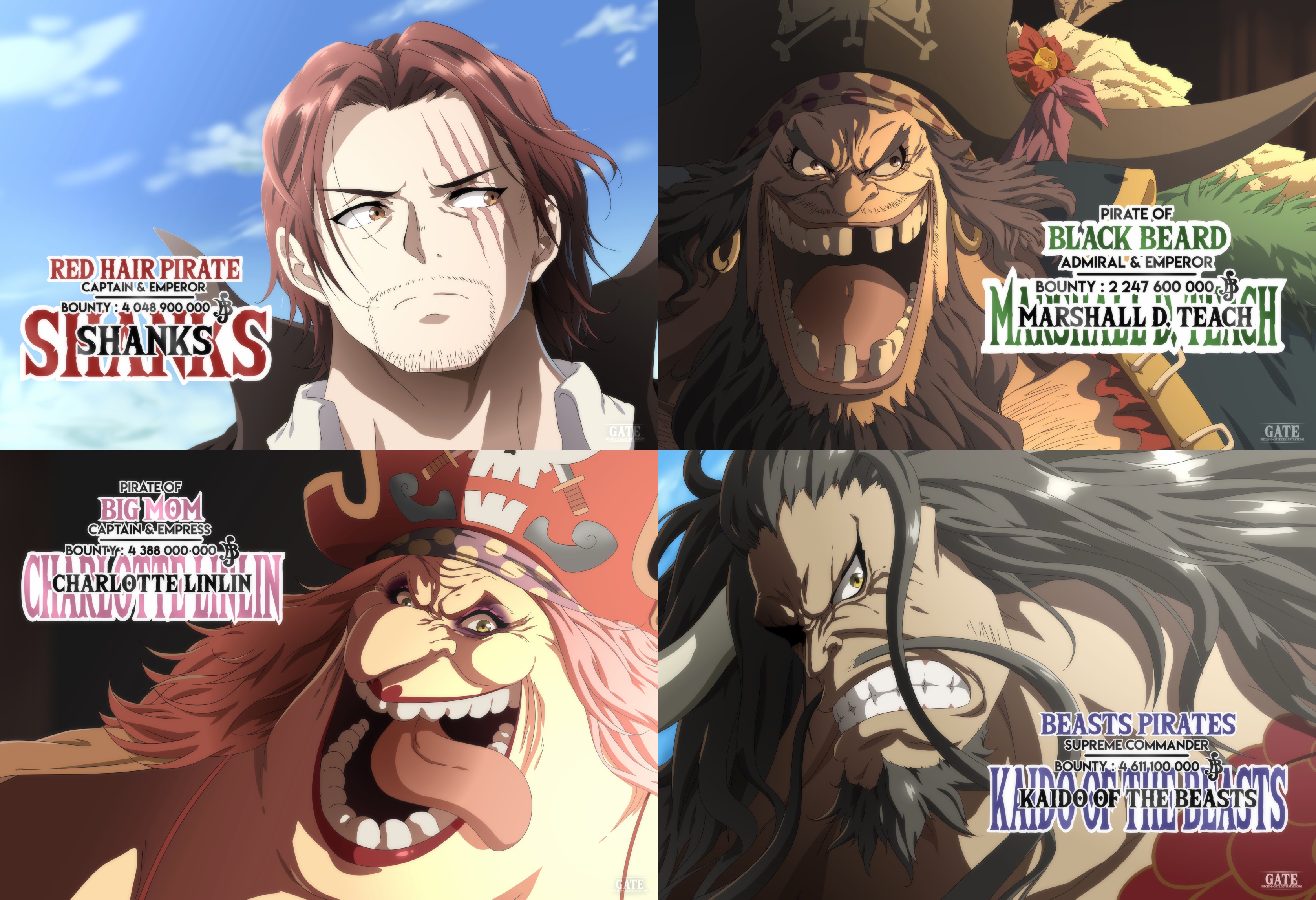 The Great Powers. The Four Emperors of the New World 👑🪐