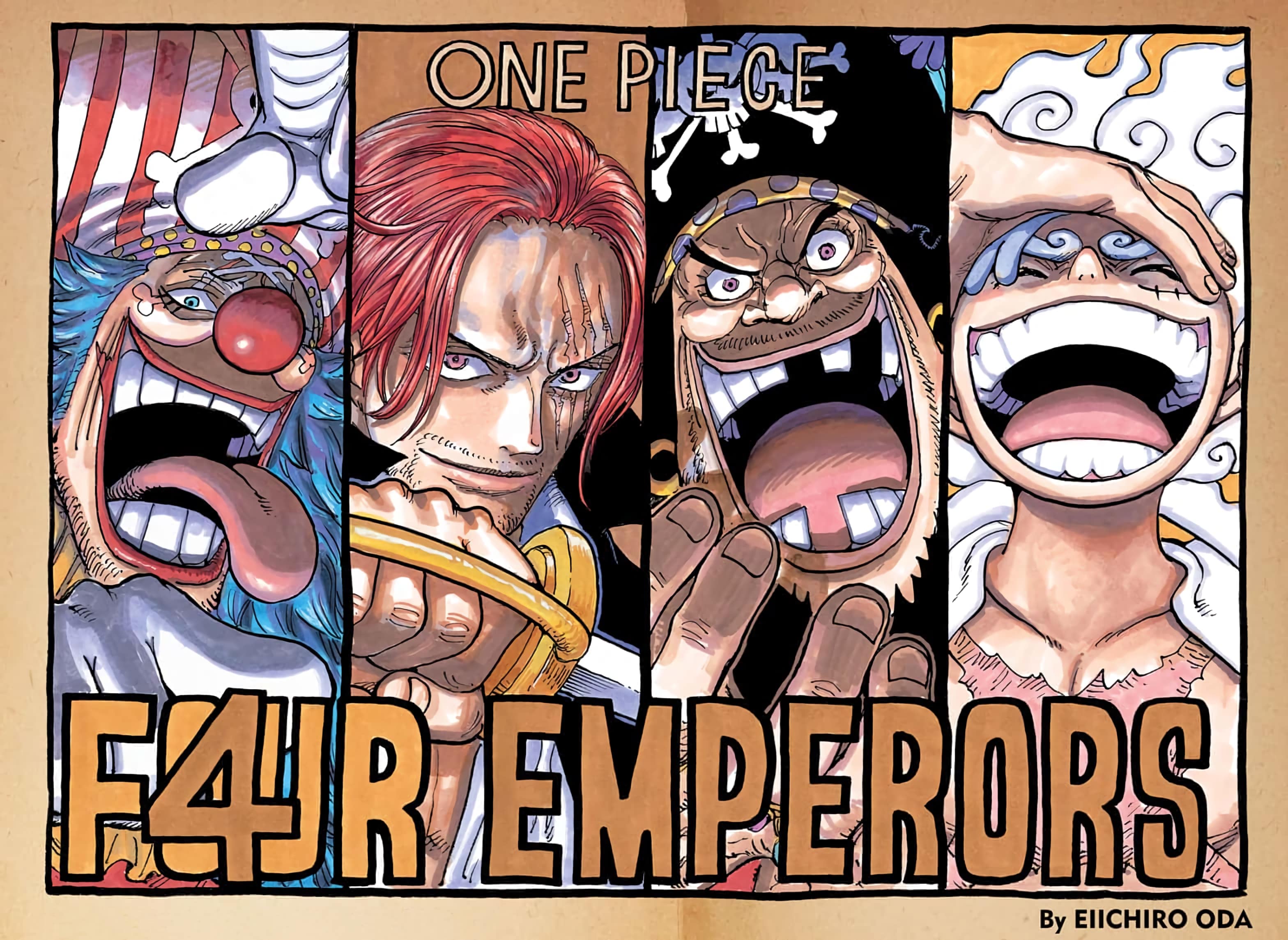 The New Sovereigns. The Color Spread of the Four Emperors 👑📖