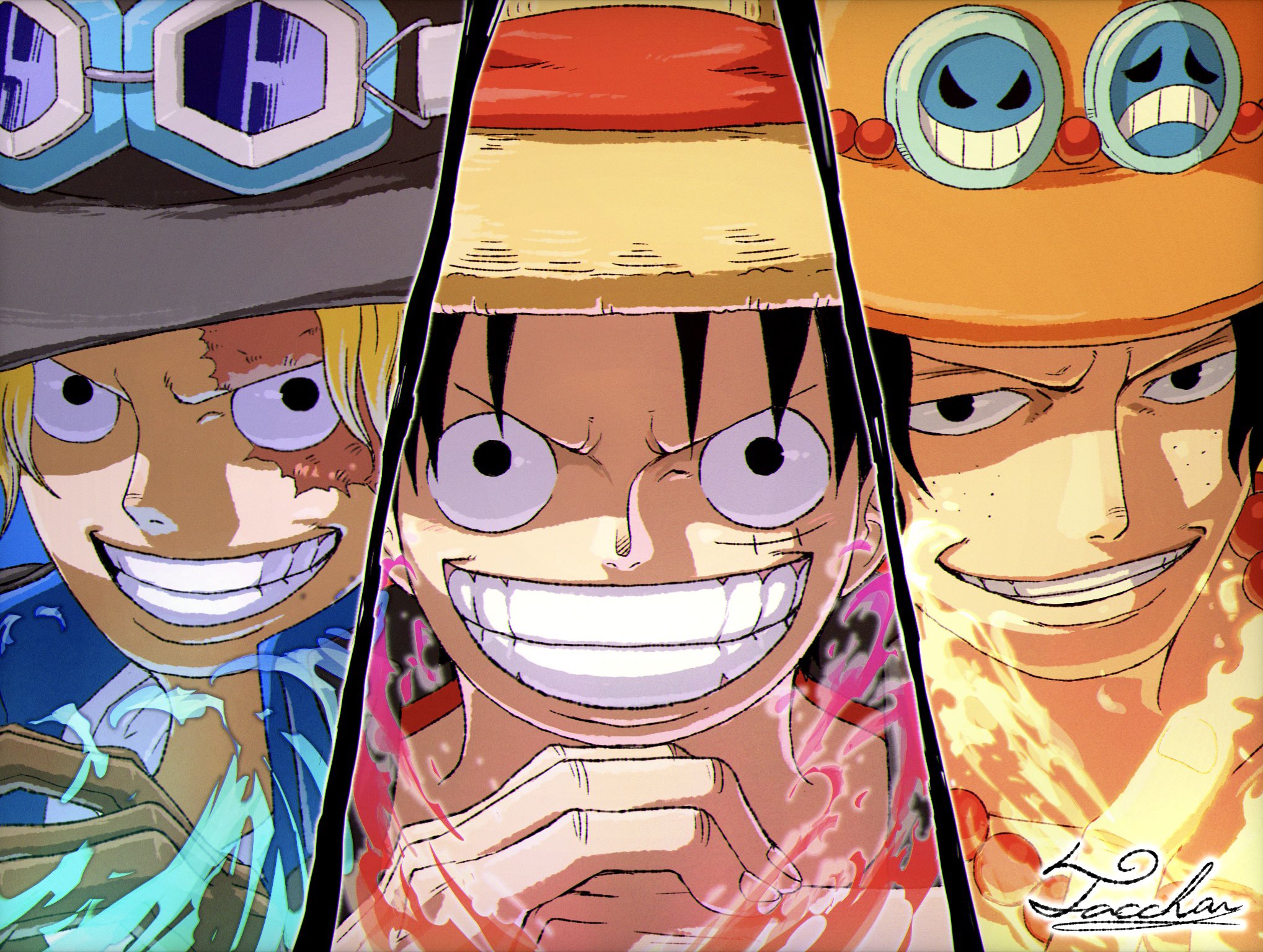 The Monster Brothers. The Fierce Vanguard of the Sworn Trio 💥🍥