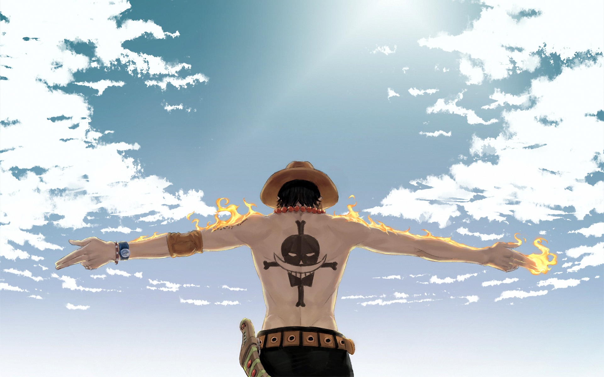 Flame Commandment. Ace Welcomes the Dawn 🌅🔥