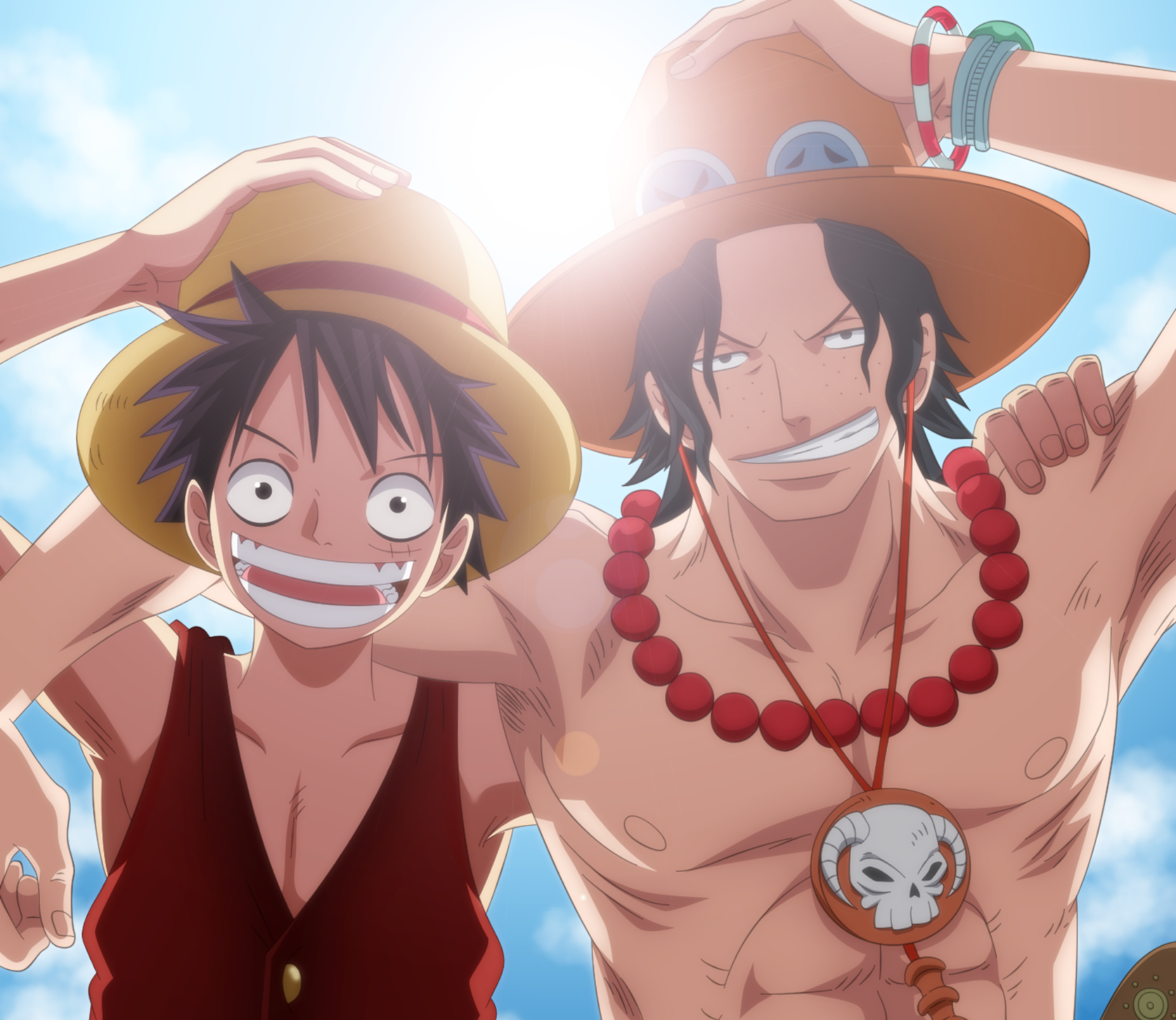 Brotherhood Peak. Boundless Grins Under the Alabasta Sun ☀️🍊