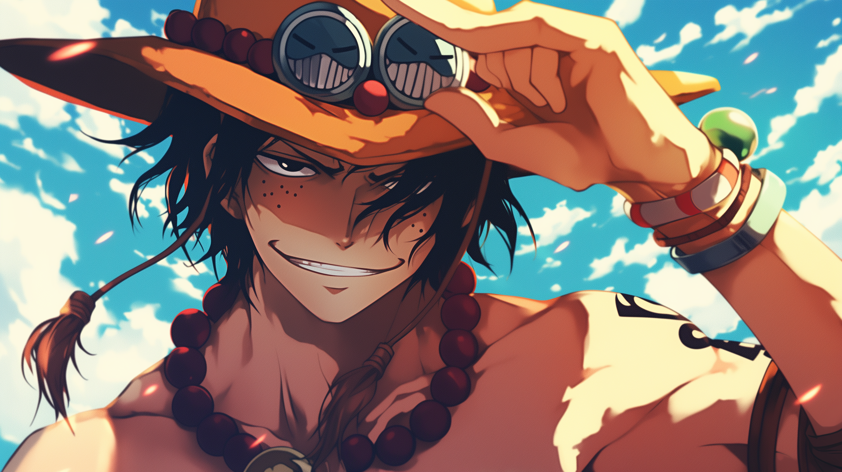 Crimson Defiance. The Smirk Under the Alabasta Sun ☀️ Badges