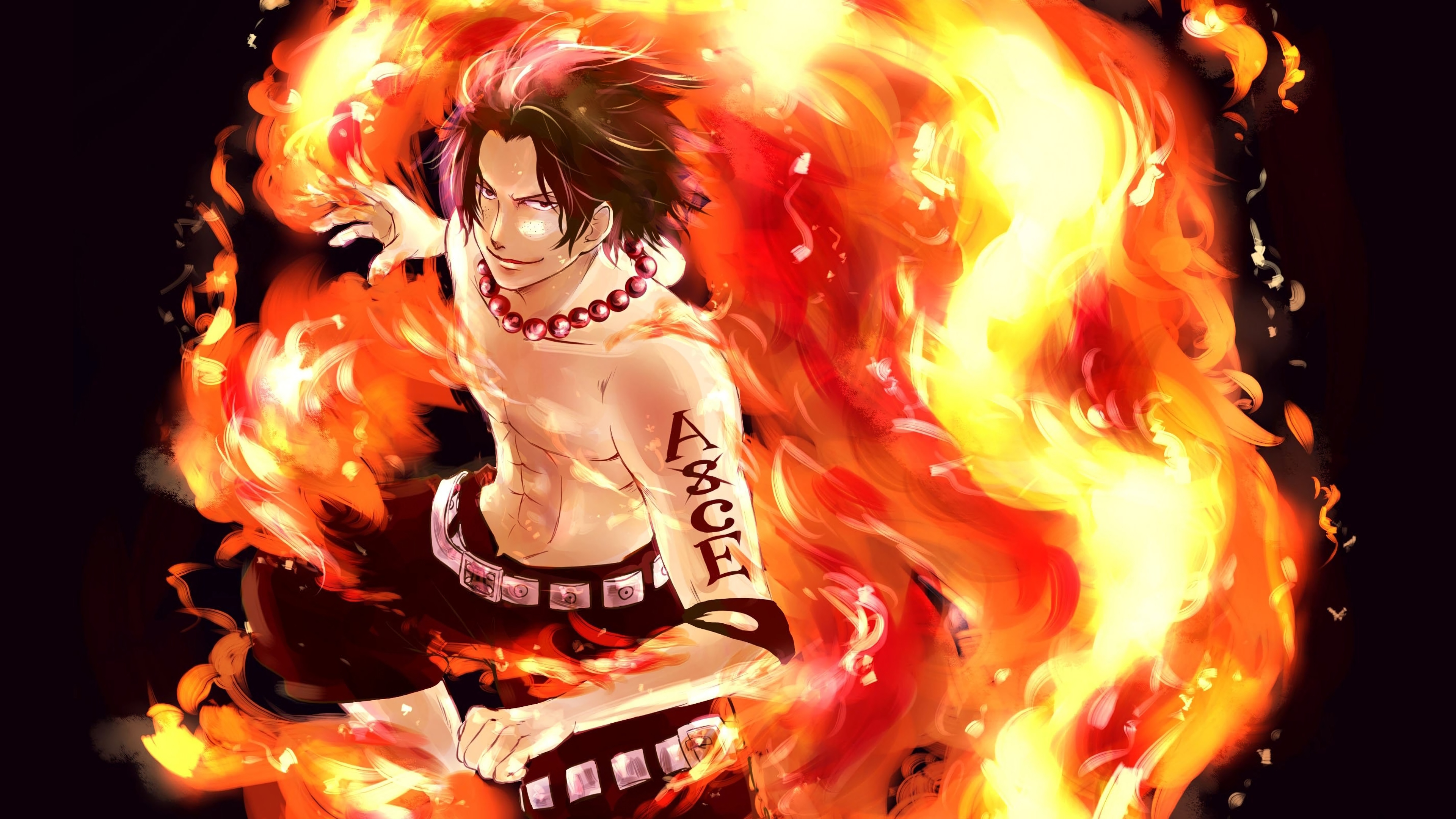 Encircled in Flame. The Blazing Overlord of Marineford 🌋🔥