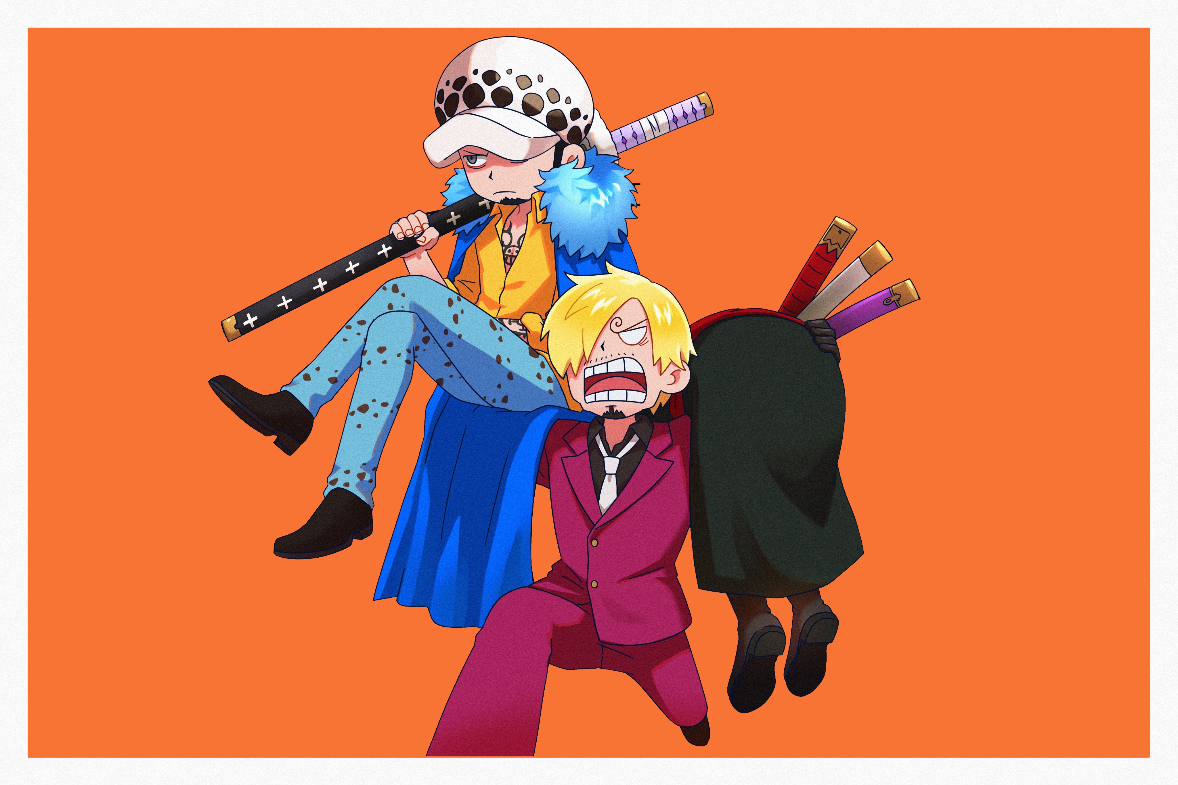 Emergency Eviction. Sanji's Hostage Rescue Operation 🦘🍊
