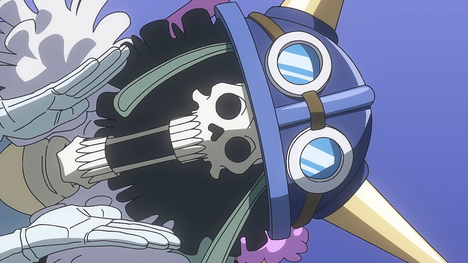 Brook Saluting | One Piece Anime Wallpaper