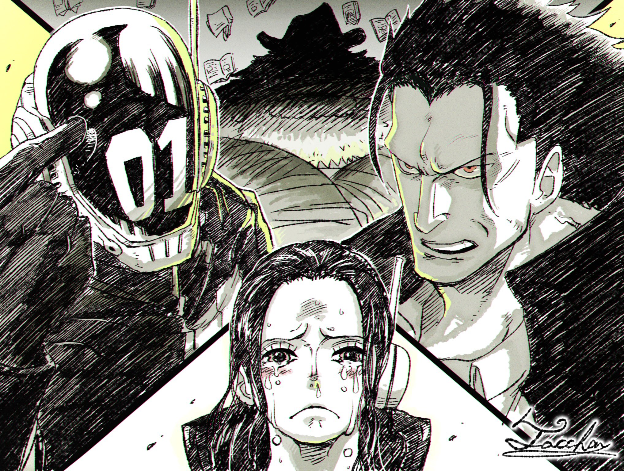 Archeologist of the Void. Nico Robin's Solitary Focus