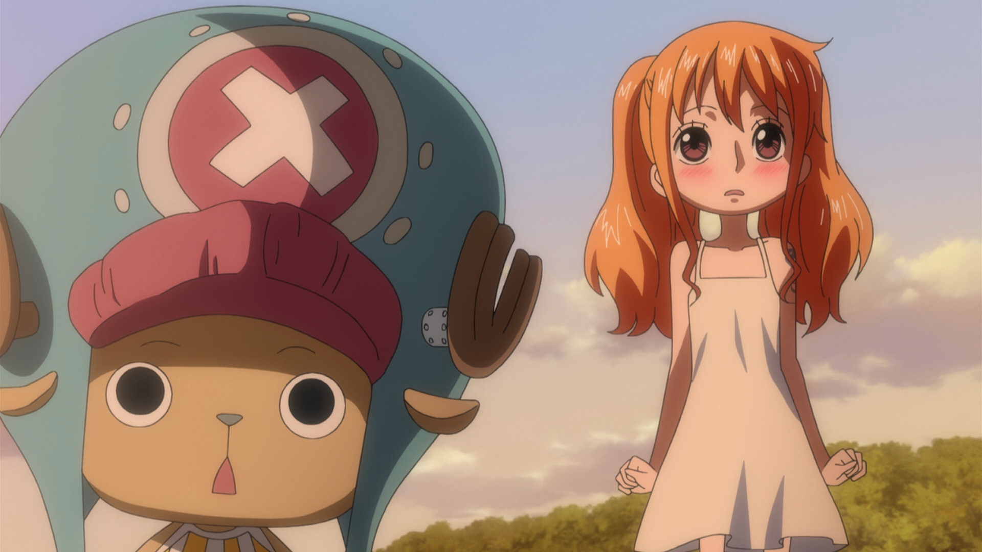 Young Nami & Chopper